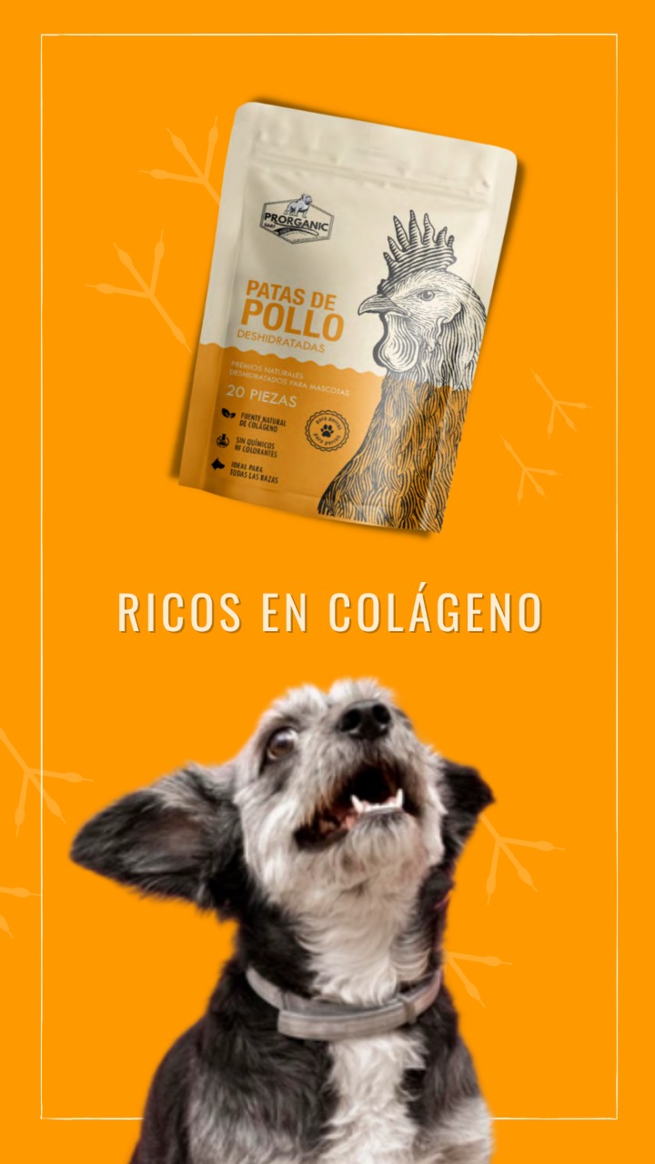 Patas de pollo deshidratadas 20 piezas | Premios para Perro Naturales