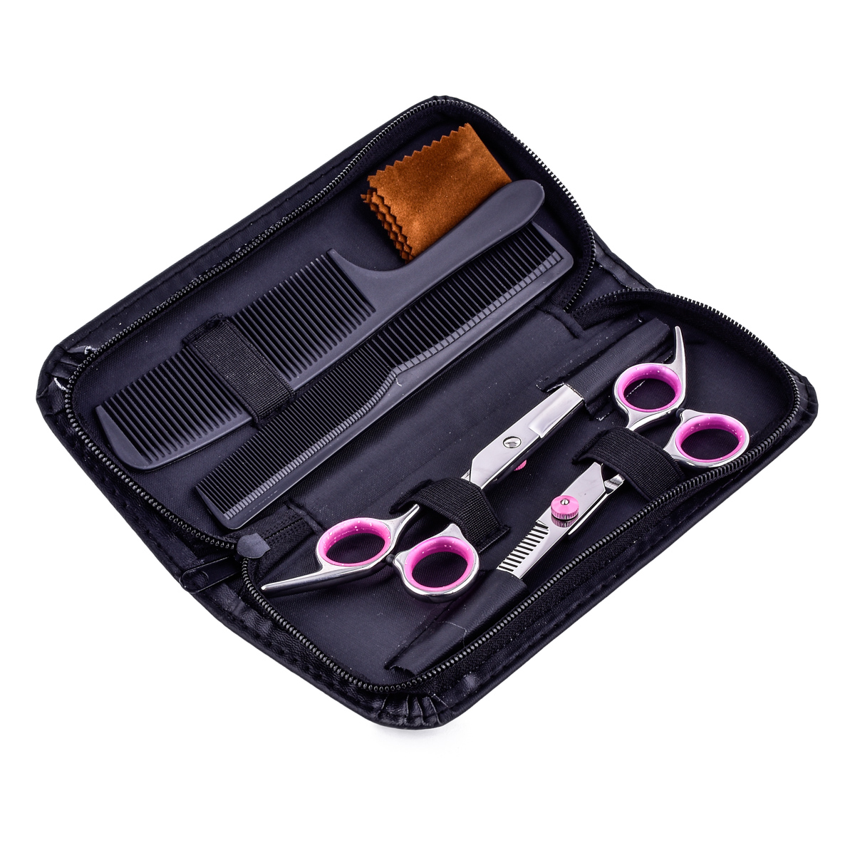 Set 2 Tijeras Para Cabello Barbero Estilista Profesional