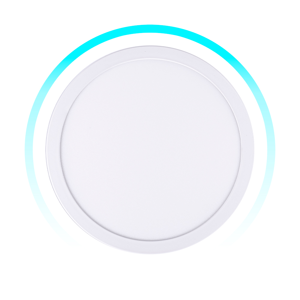 ICON Luminario Led Downlight Lámpara de Techo Sobrepuesto 12W Luz Neutra 6500K