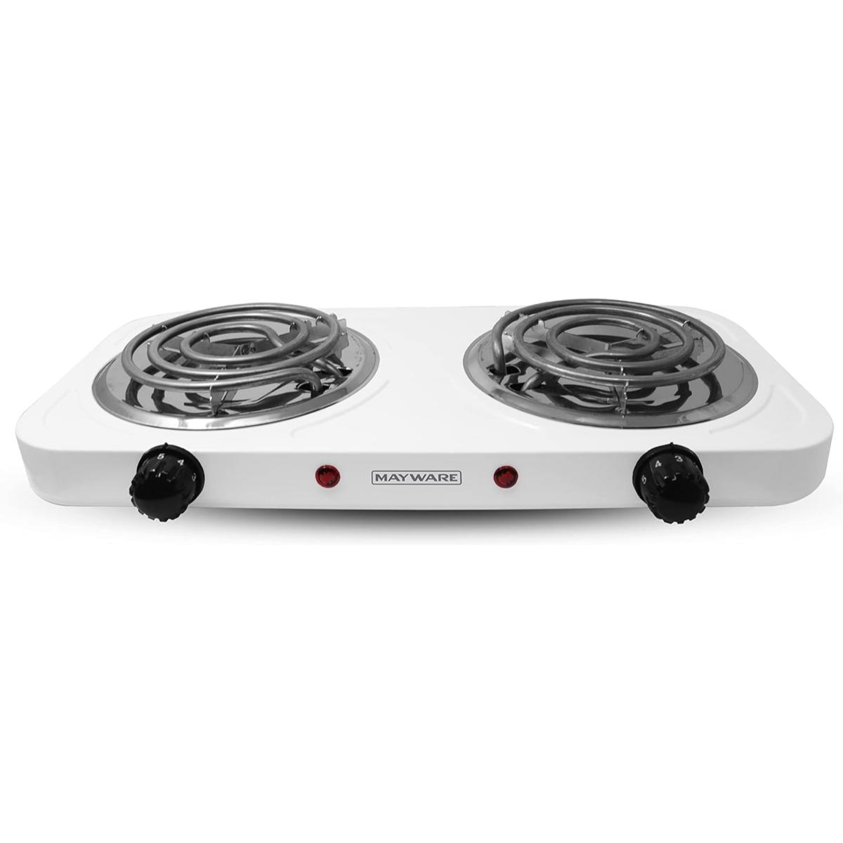 Parrilla eléctrica doble marca rca.