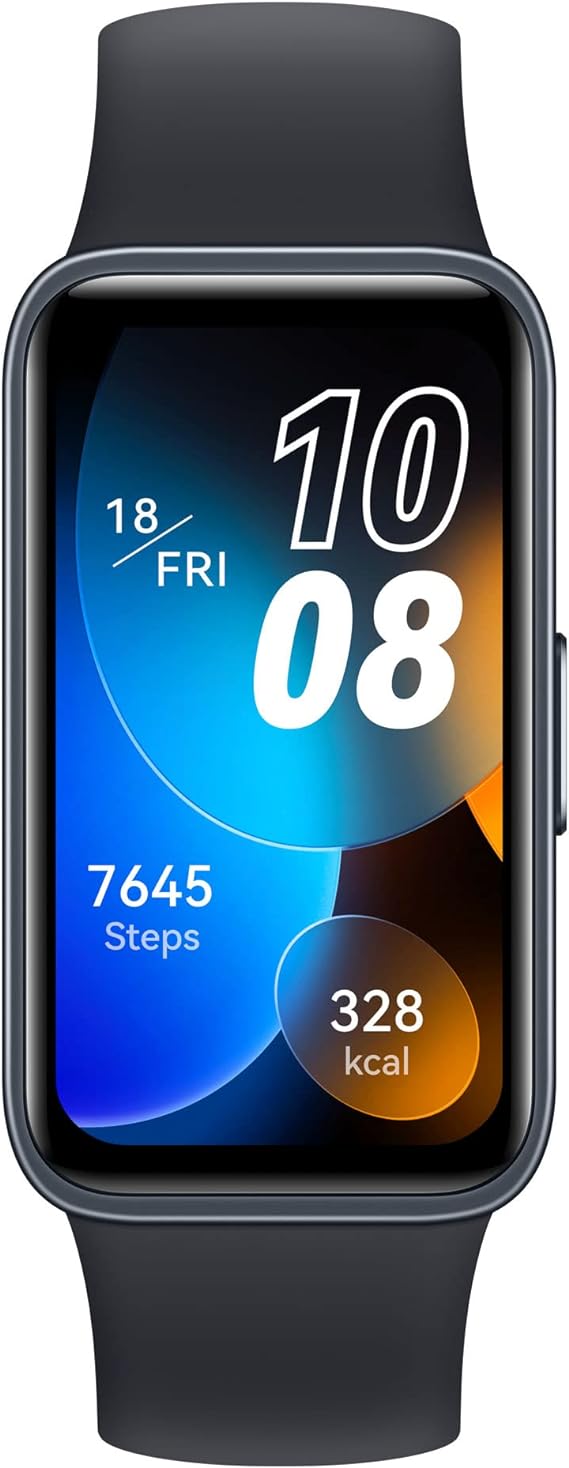 HUAWEI Band 8 (Garantía en México), Smartwatch Larga Duración de 2 semanas, SMS/Whatsapp de Respuesta rápida, Banda Inteligente, Compatible con Android & iOS, Negro