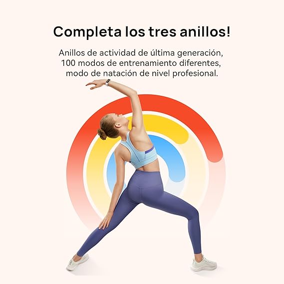 HUAWEI Band 9 (Garantía en México), 1.47”AMOLED, Larga Duración de 2 semanas, Ajuste de Brillo automático, Mayor precisión de medición, Compatible con Android & iOS, Negro