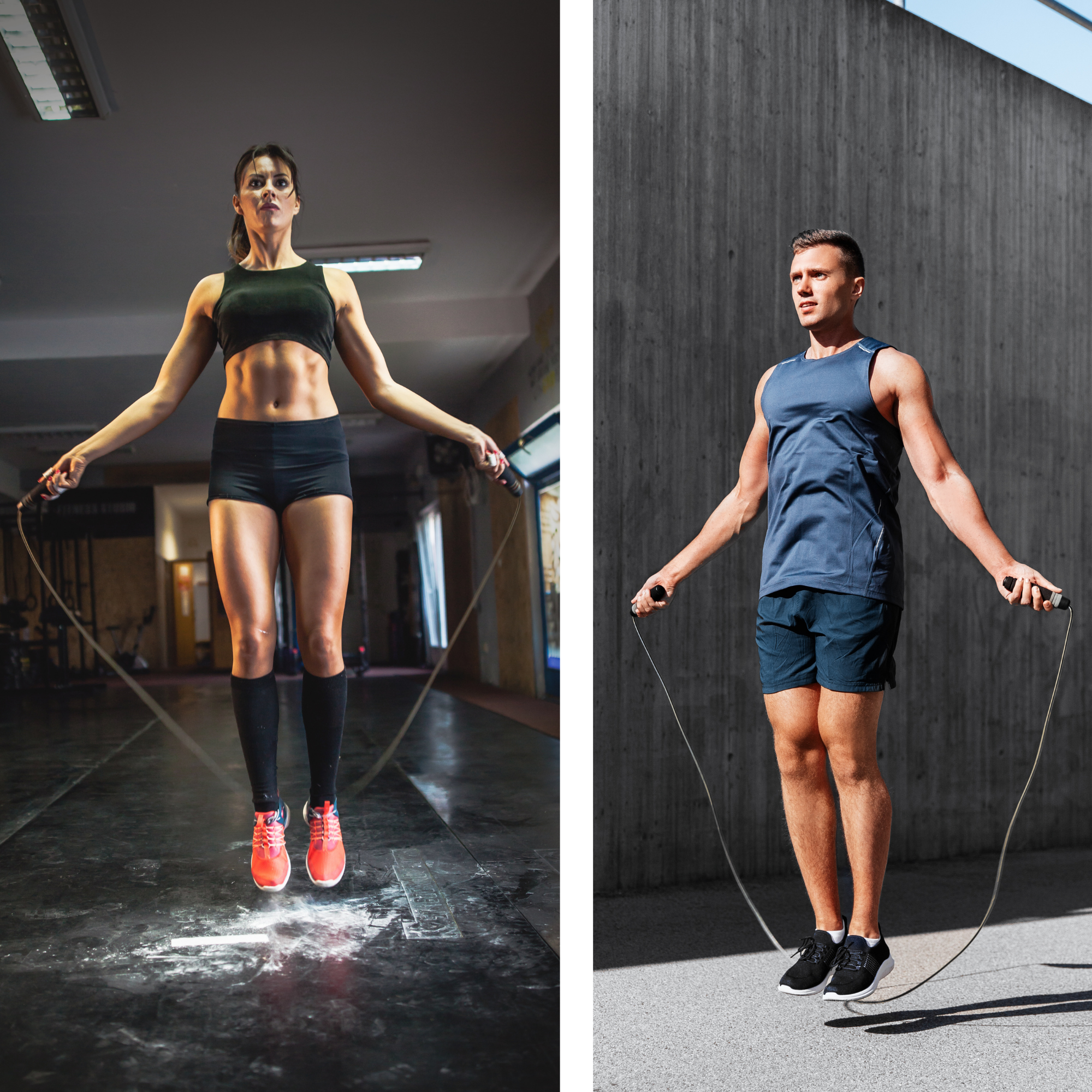 Cuerda Para Saltar Profesional Ecomlab Cuerda Acero Crossfit Color Negro.