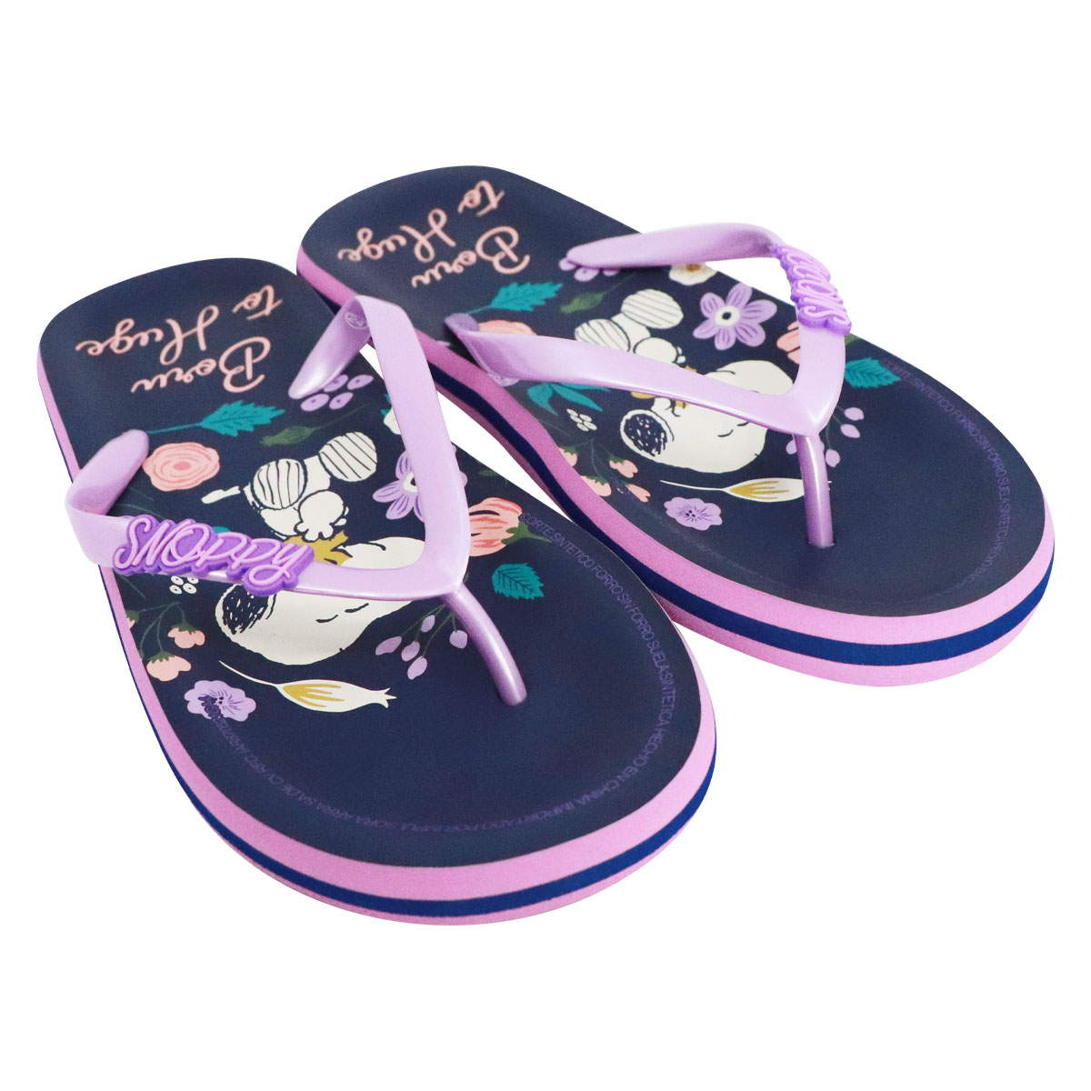 Sandalias Peanuts Snoopy Para Dama