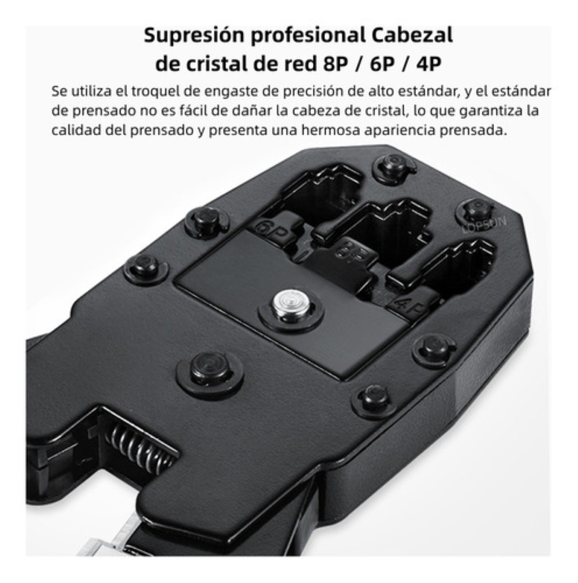 Pinzas Ponchadora Pela Cables Red Lan Rj45 Rj11 Rj12 Cat5