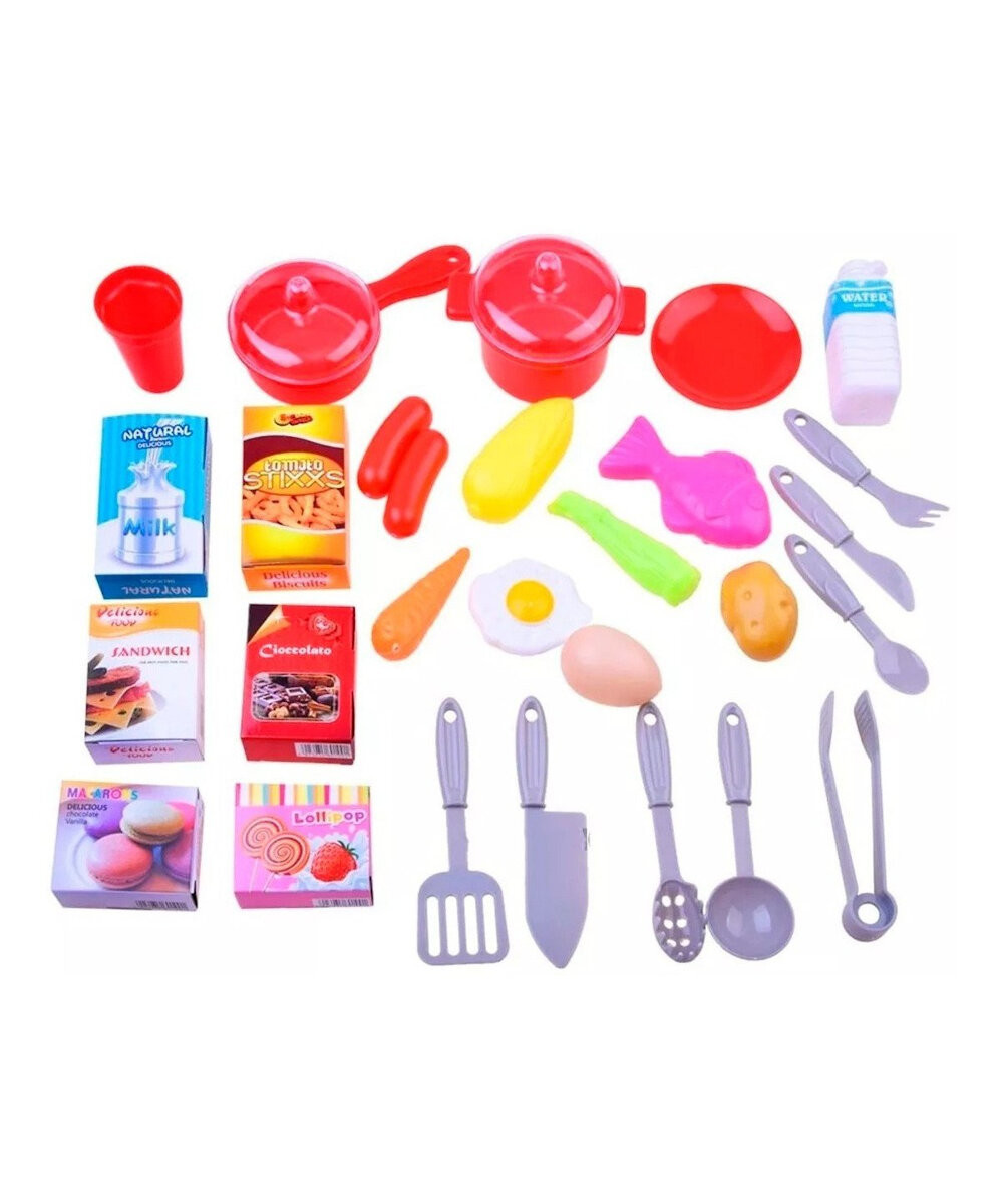 Cocina de Juguete para Niños con luz,sonido,agua Pzs Alto 72 Cm  - Violeta.