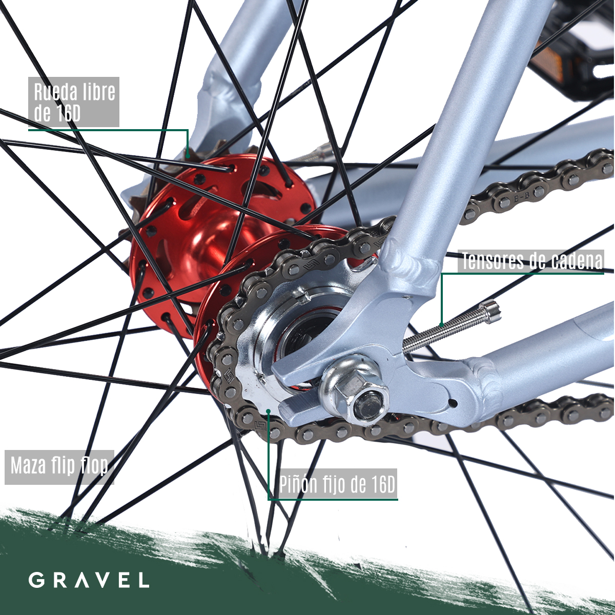 Bicicleta Gravel Fixie R700c Aluminio Color Azul Tamaño Del Cuadro 54.