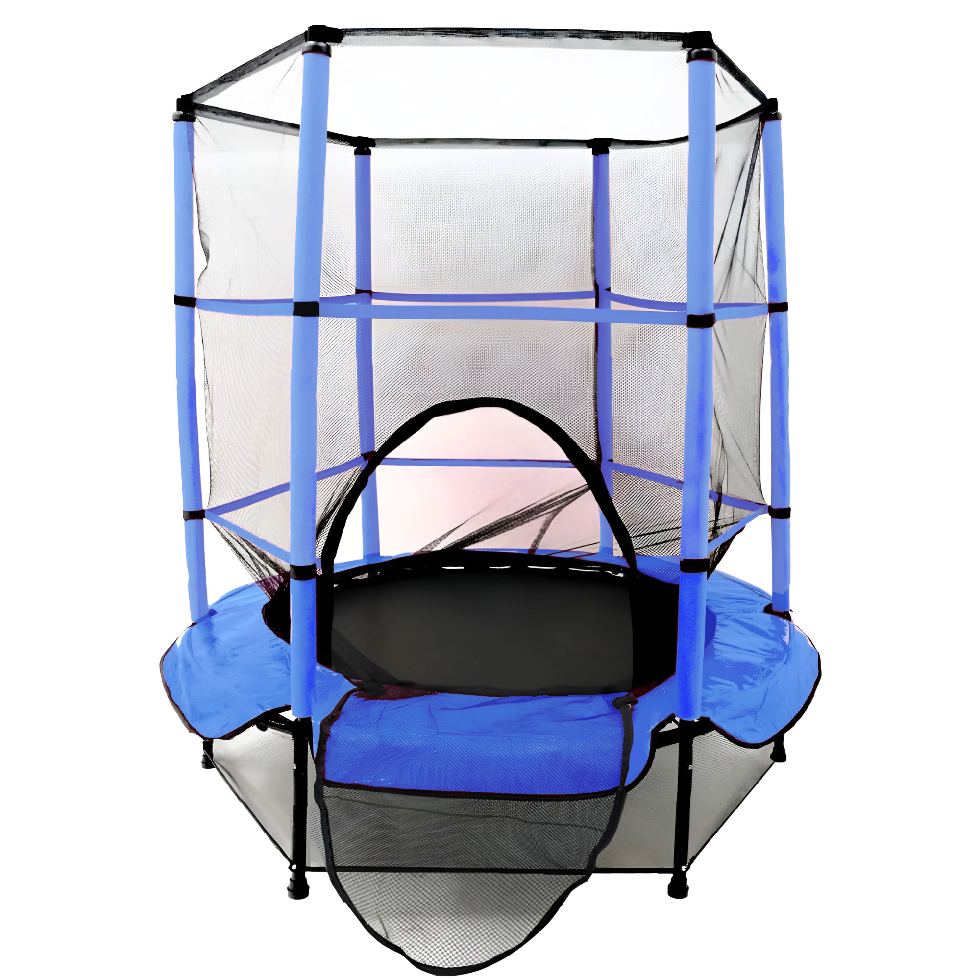BRINCOLIN TRAMPOLIN INFANTIL ECOMLAB TUMBLING RESISTENTE COLOR AZUL.