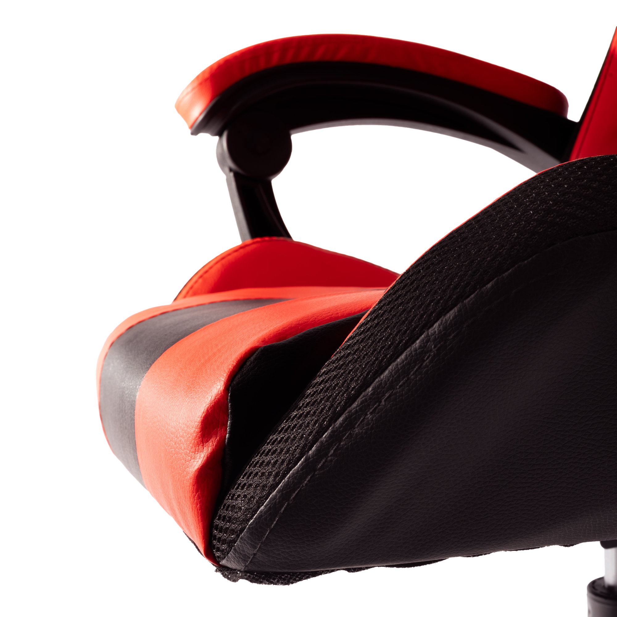 Silla Gamer Roja Reclinable Ergonomica para Escritorio Con Luz Led