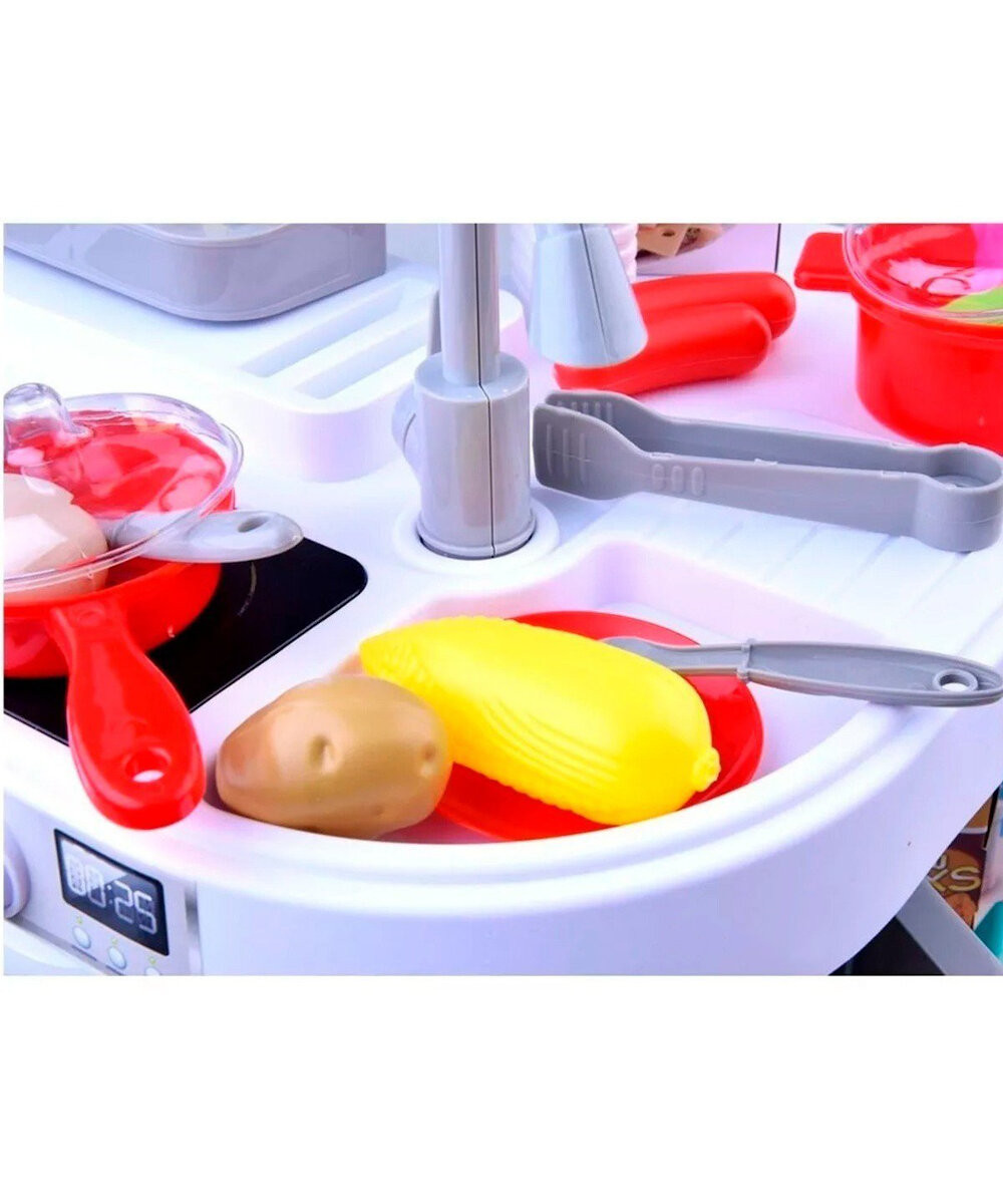 Cocina de Juguete para Niños con luz,sonido,agua Pzs Alto 72 Cm  - Violeta.