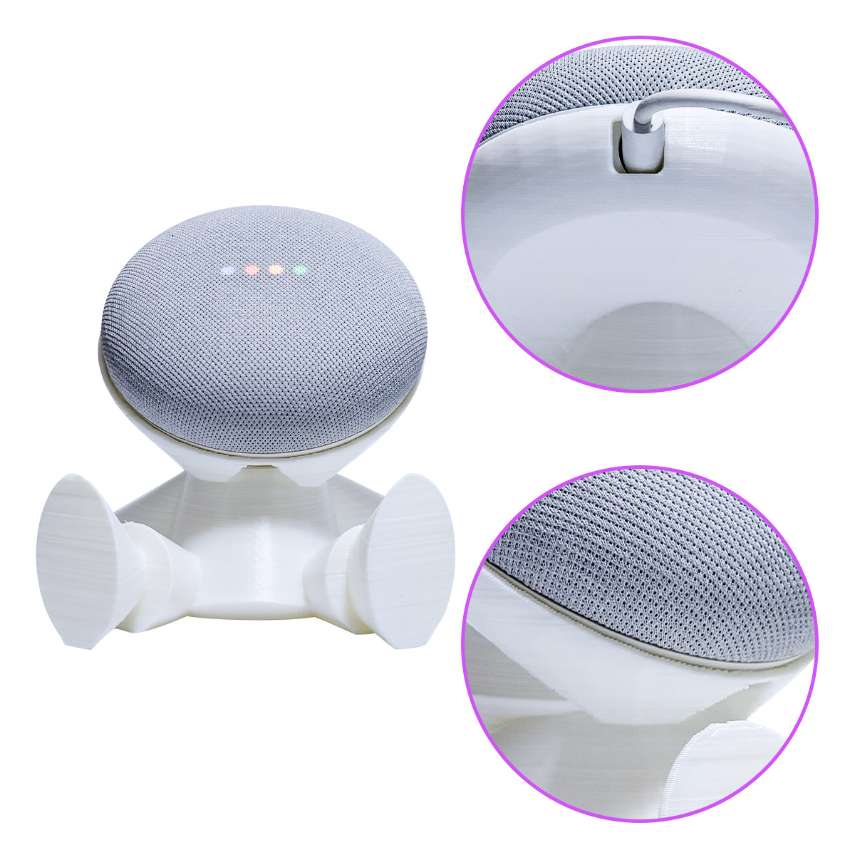 Base Robot Google Home Mini Impremli