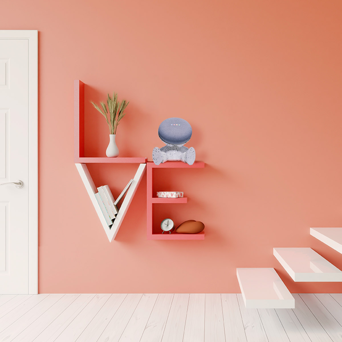 Base Robot Google Home Mini Impremli