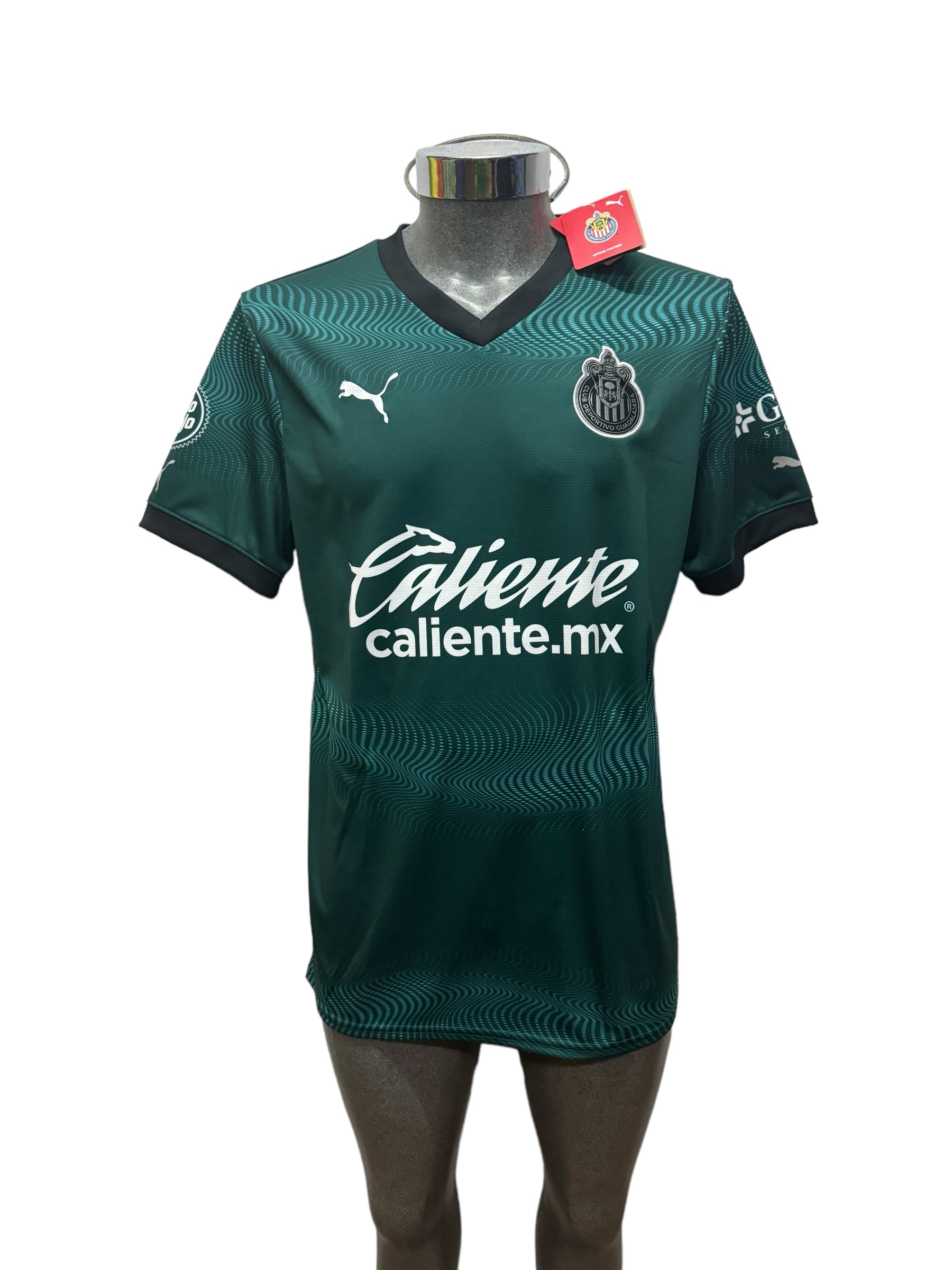 Jersey Original Puma Chivas de Guadalajara Gala 3er verde 2024 763519.