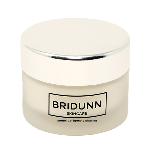 Crema Facial Rejuvenecedora Piel con Colágeno Marino para AntiFlacidez, Antienvejecimiento, Antiarrugas. Ingredientes Naturales Bridunn Skincare