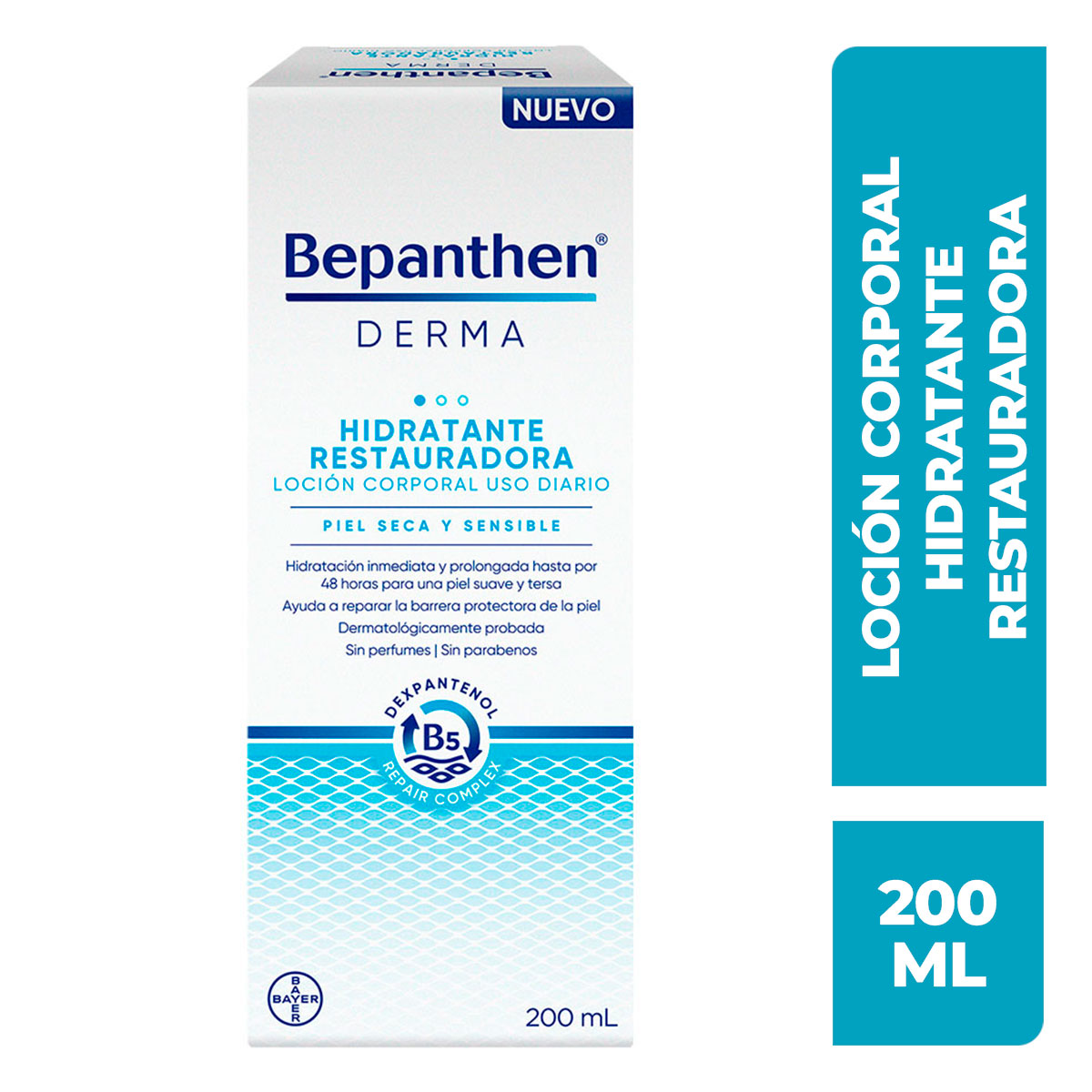 Bepanthen Derma Hidratante Restauradora Loción Corporal 200 ml