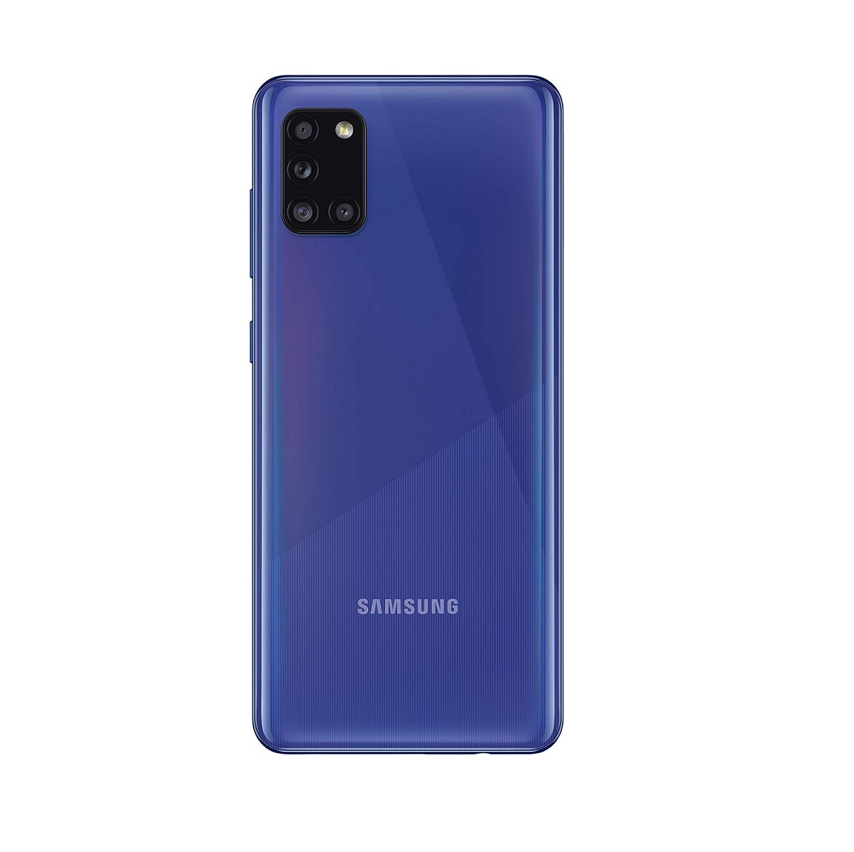 Celular Samsung Galaxy A31 Azul, Memoria de 128GB y 4GB de RAM, Desbloqueado, Equipo Clase A, Reacondicionado.