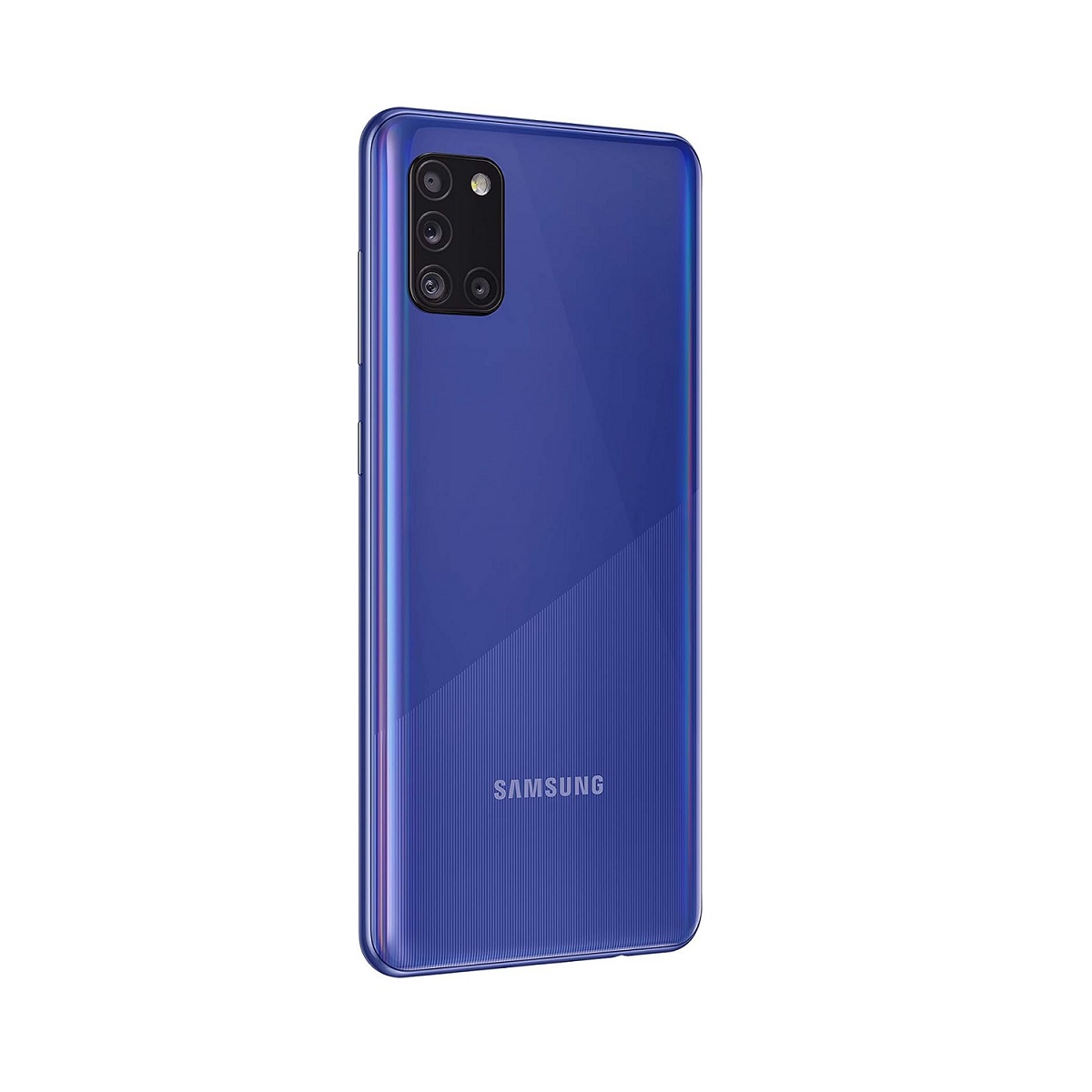 Celular Samsung Galaxy A31 Azul, Memoria de 128GB y 4GB de RAM, Desbloqueado, Equipo Clase A, Reacondicionado.