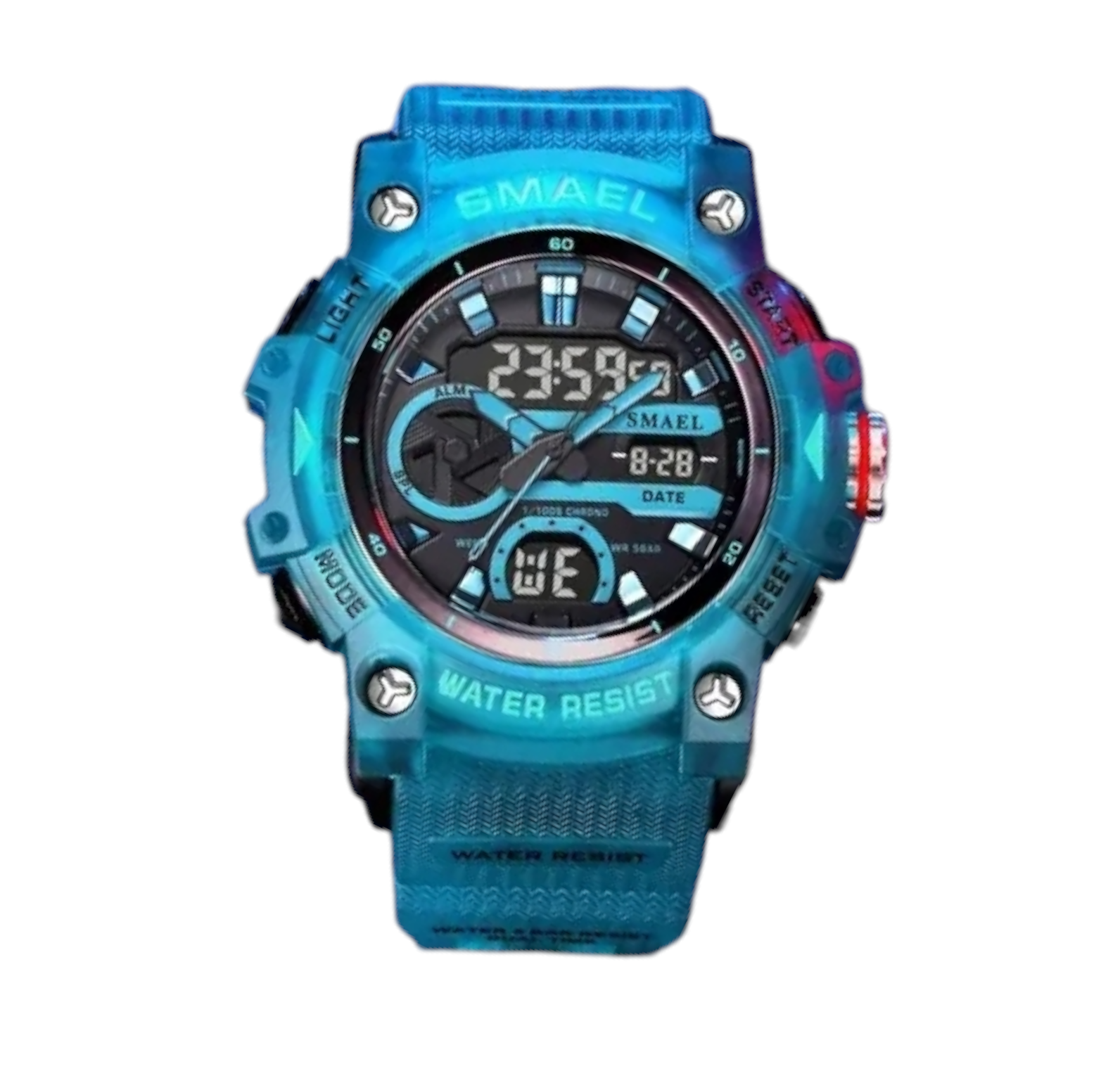 Reloj SMAEL sumergible 5BAR  aqua.