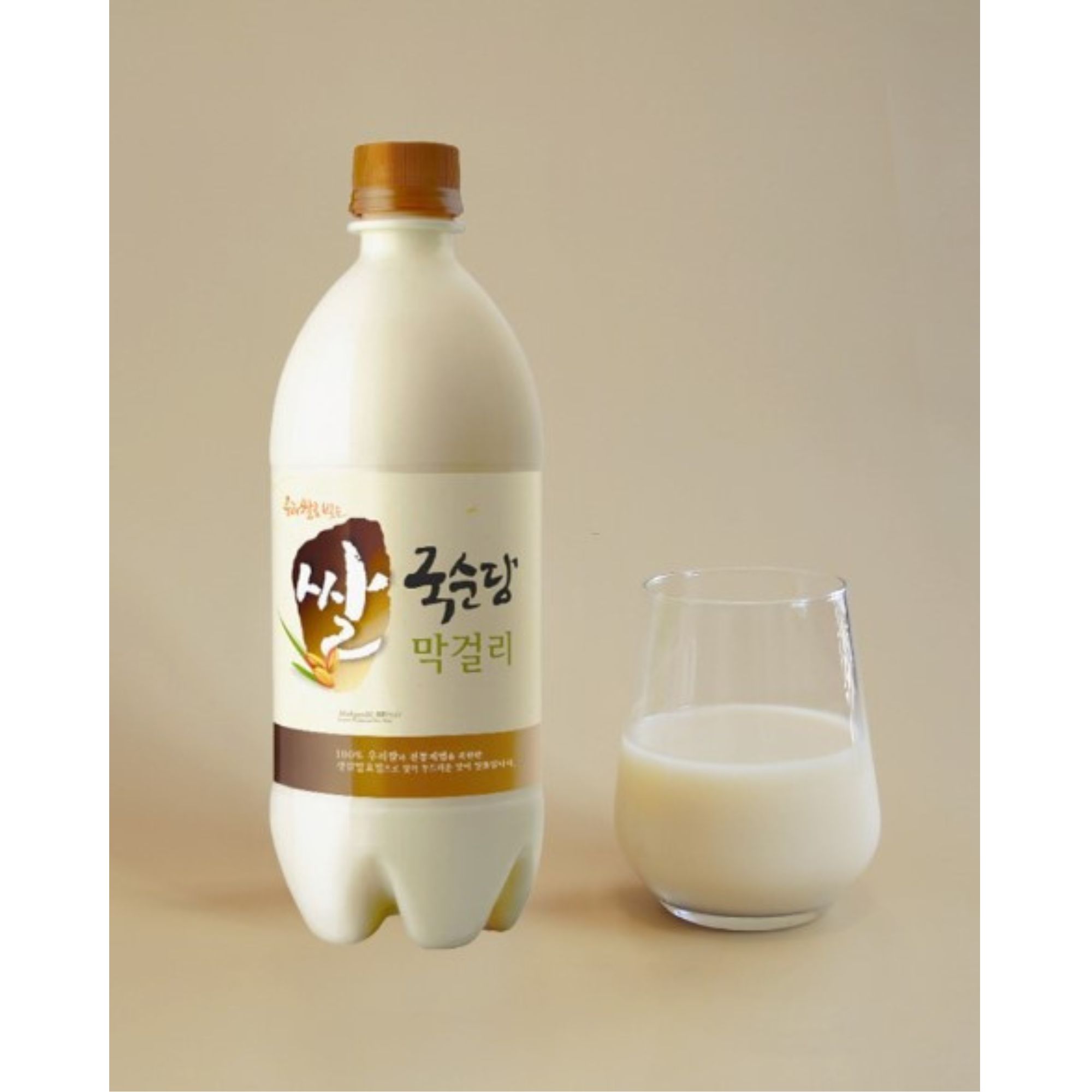 Bebida Coreana Licor Makkoli Kooksoondang Sabor Uva 5 pzs