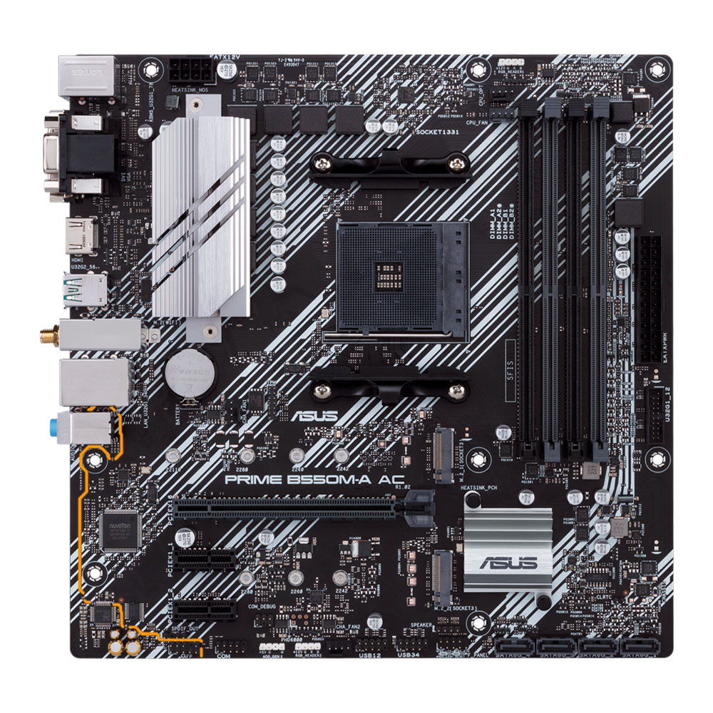Tarjeta Madre Asus PRIME B550M-A AC AM4 Micro ATX