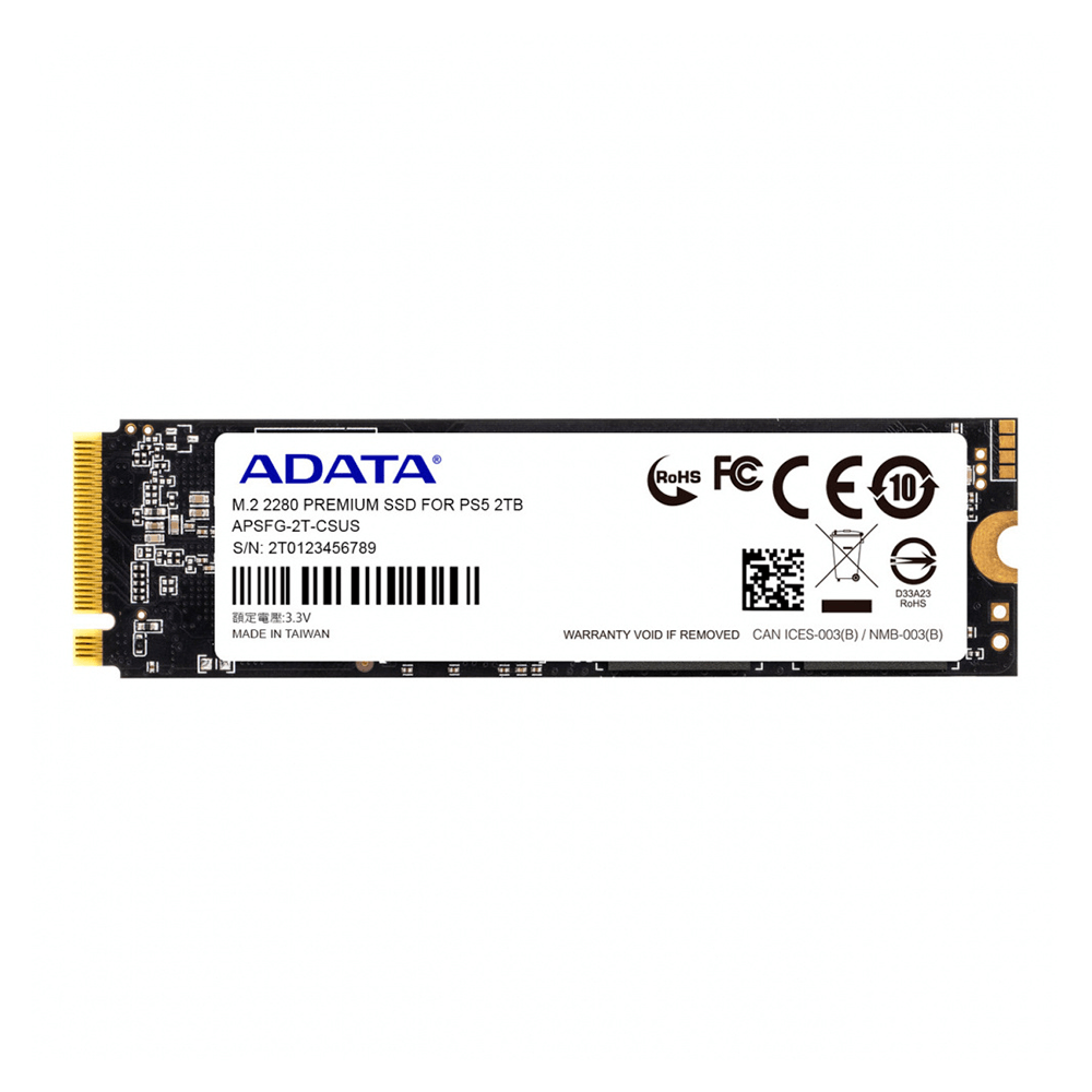 ESTADO SOLIDO ADATA PREMIUM FOR PS5 2TB M.2 APSFG-2T-CSUS
