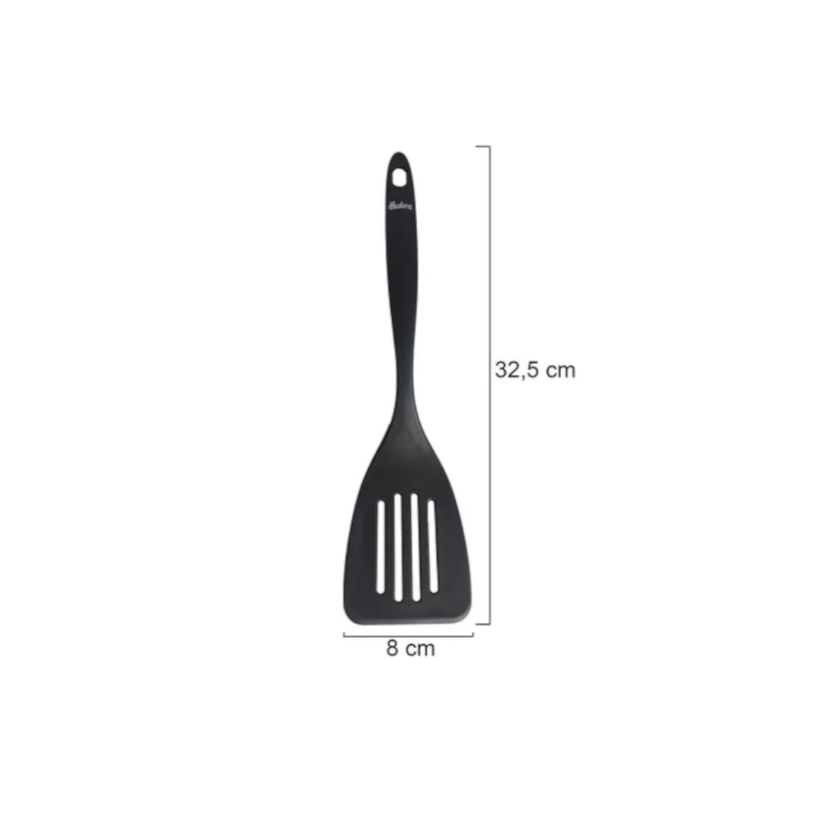 Sarten HUDSON 24cm Aluminio Forjado espesor 4mm Antiadherente Granito con tapa cristal y espatula nylon.