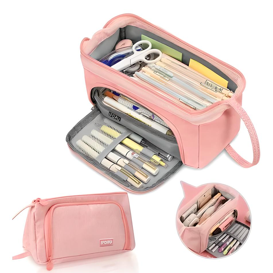 Organizador Estuche Para Lapicera Brocha Maquillaje