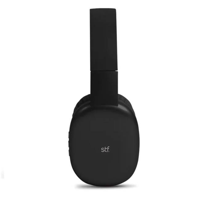 AUDIFONOS STF AURUM TIPO DIADEMA CON BLUETOOTH NEGRO.