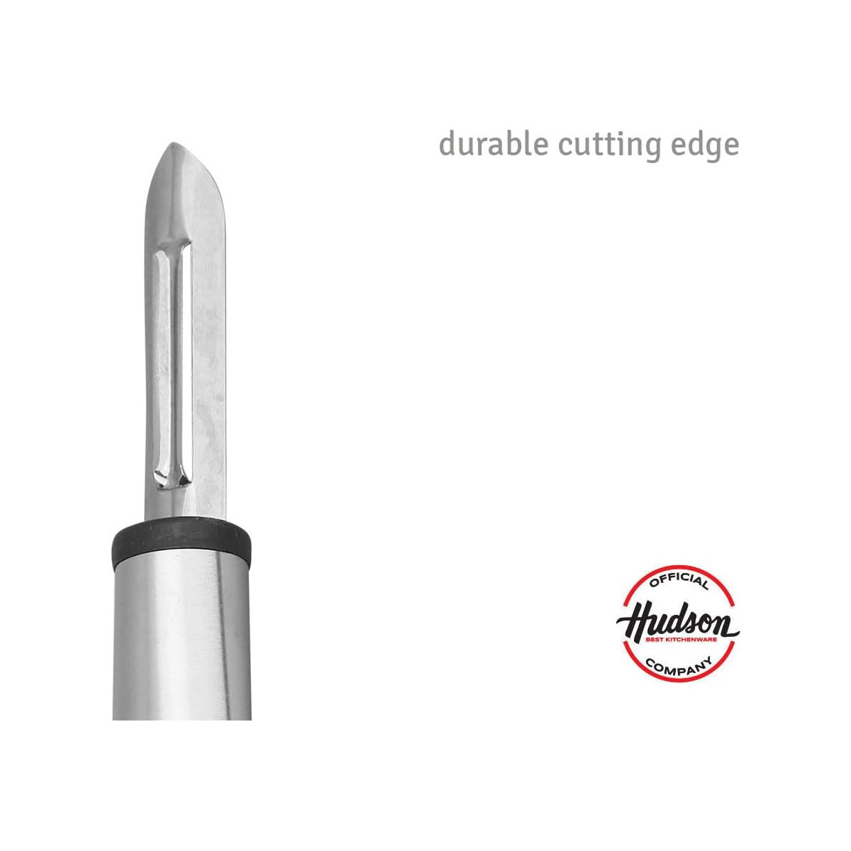 Pelador Pelapapas HUDSON mango acero inoxidable.