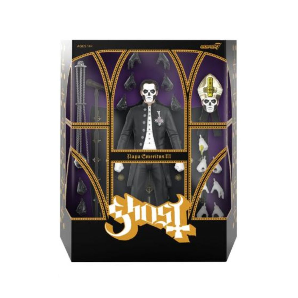 Ghost Ultimates Papa Emeritus III 7 pulgadas Figura de Accion