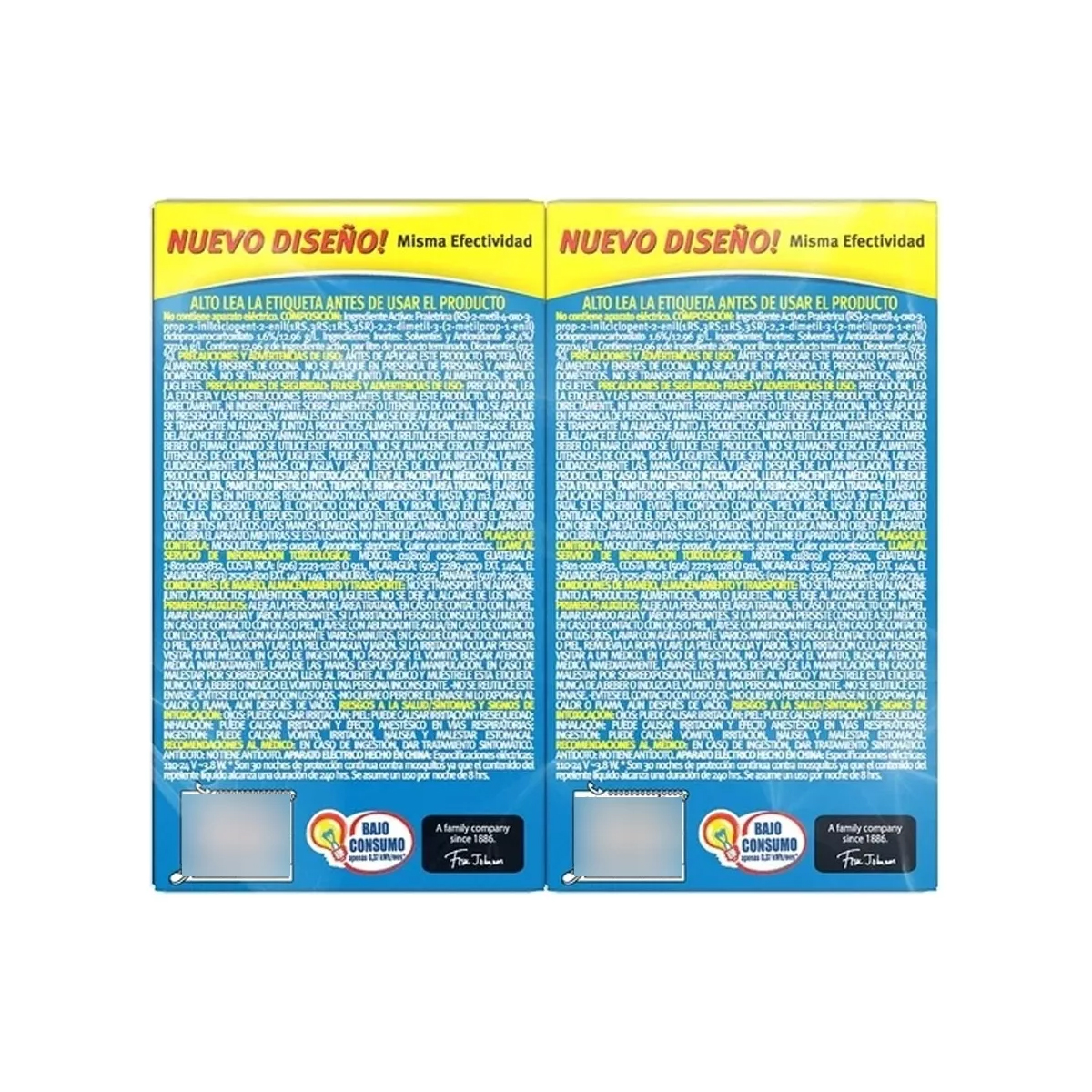 Insecticida Raid Repelente Líquido 2 Repuestos de 21.9 ml c/u