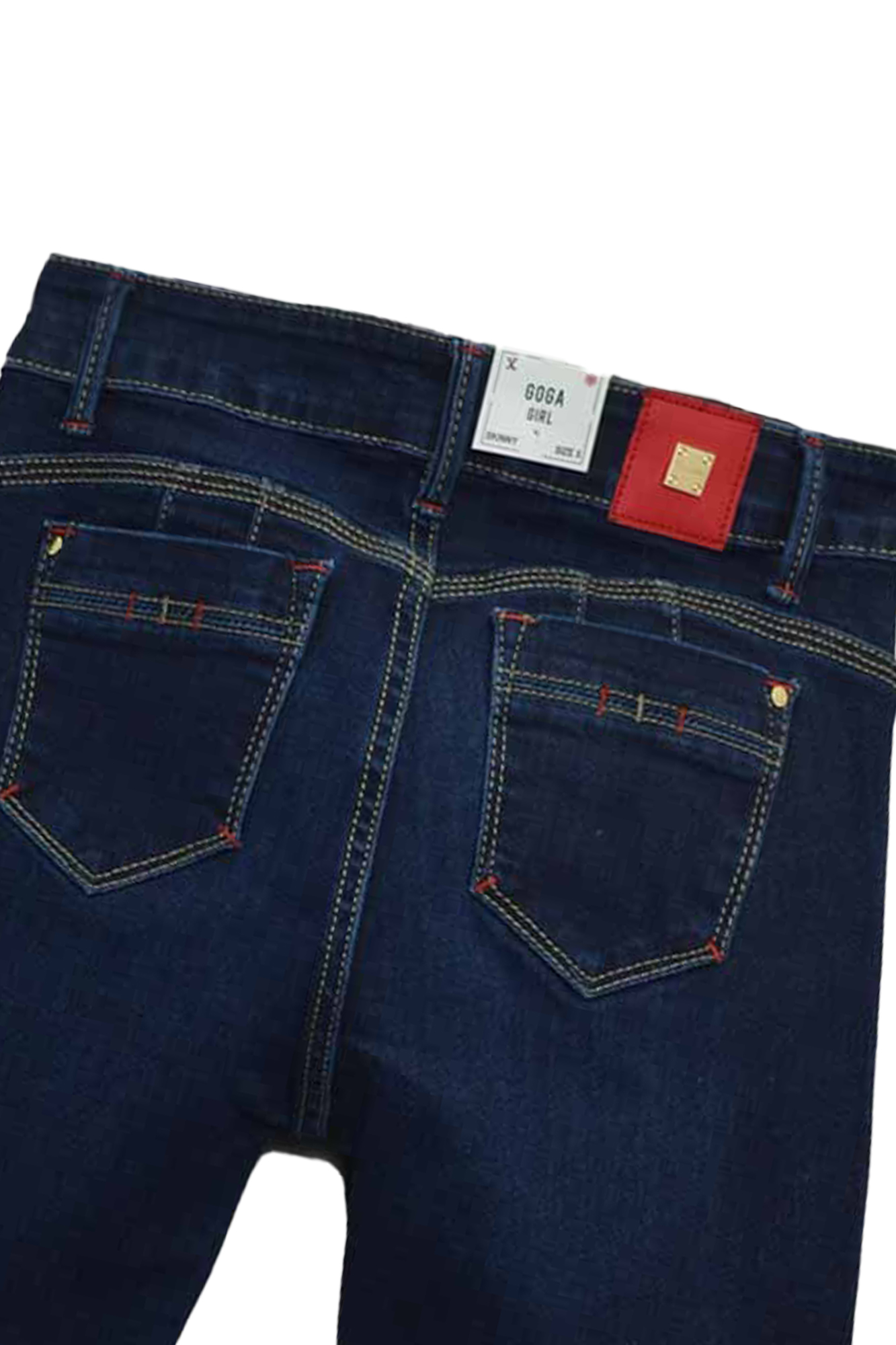 Pantalón De Mezclilla Marca Goga Skinny Fit Para Mujer