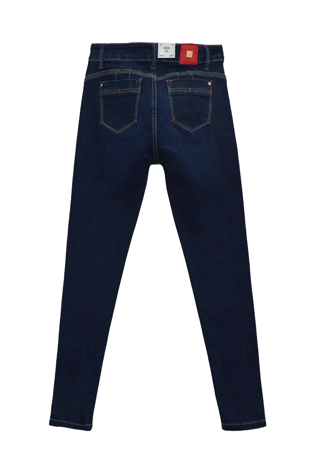 Pantalón De Mezclilla Marca Goga Skinny Fit Para Mujer