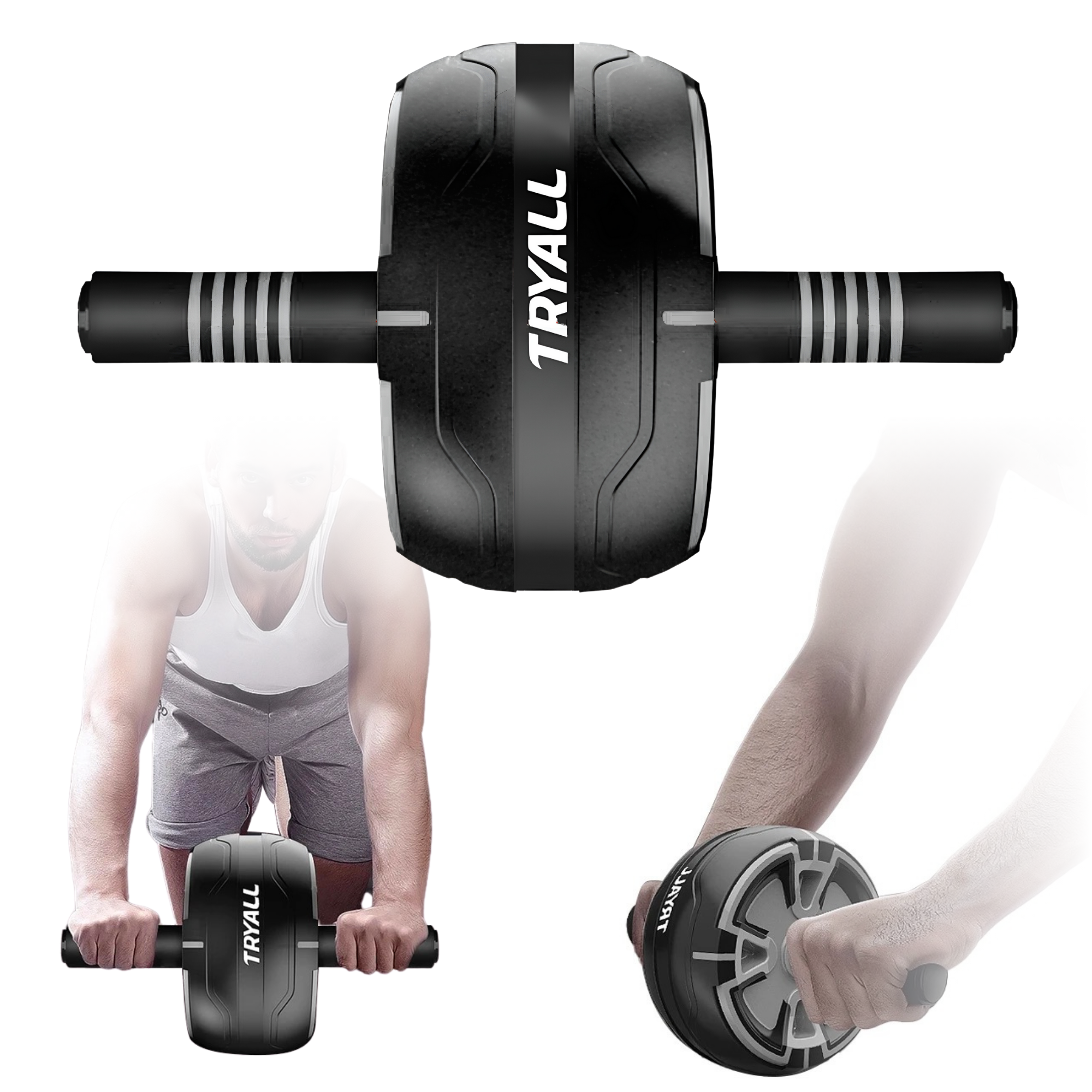 RUEDA ABDOMINAL AB ROLLER ECOMLAB RODILLO ABDOMINALES GYM.