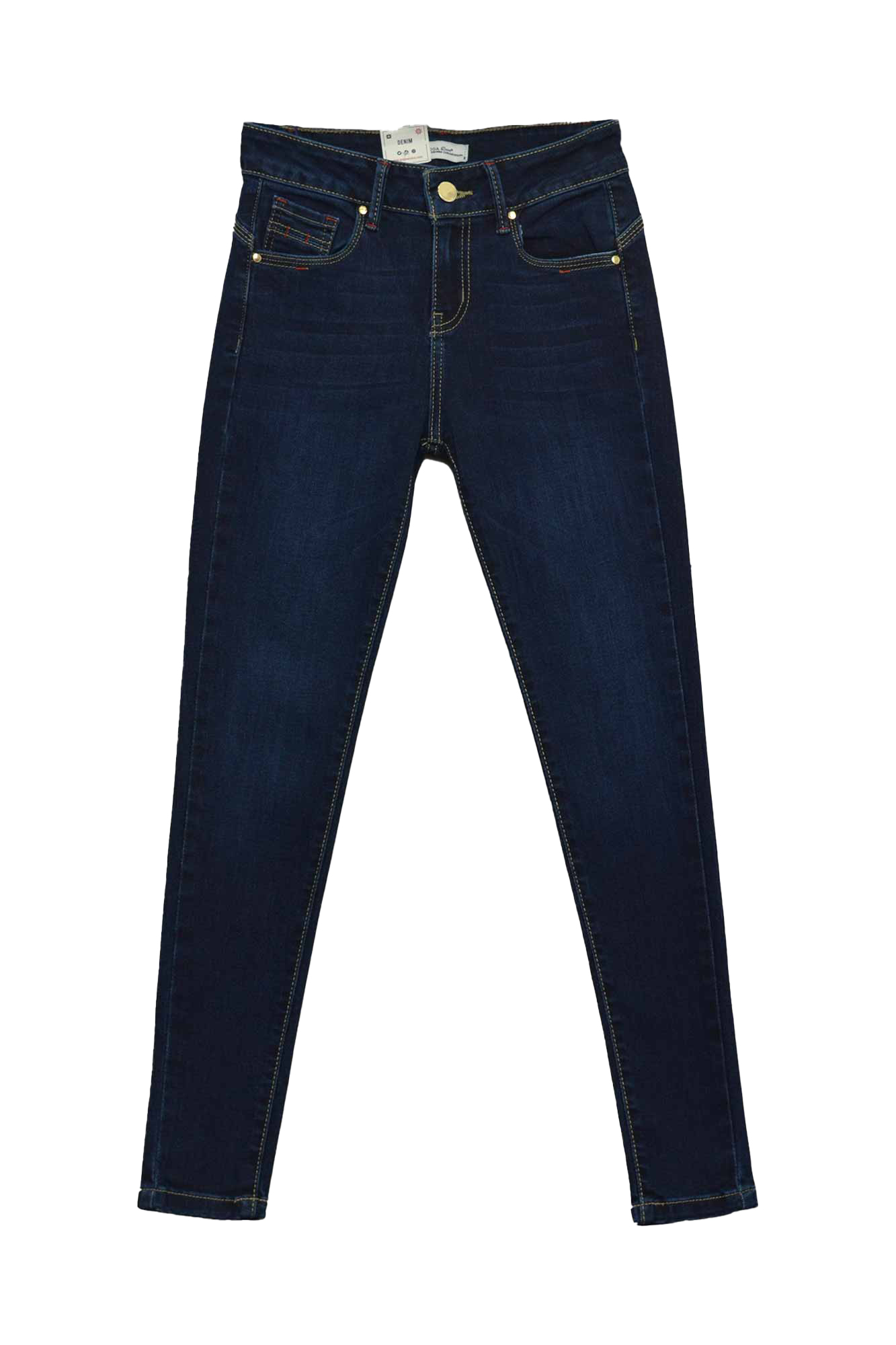 Pantalón De Mezclilla Marca Goga Skinny Fit Para Mujer