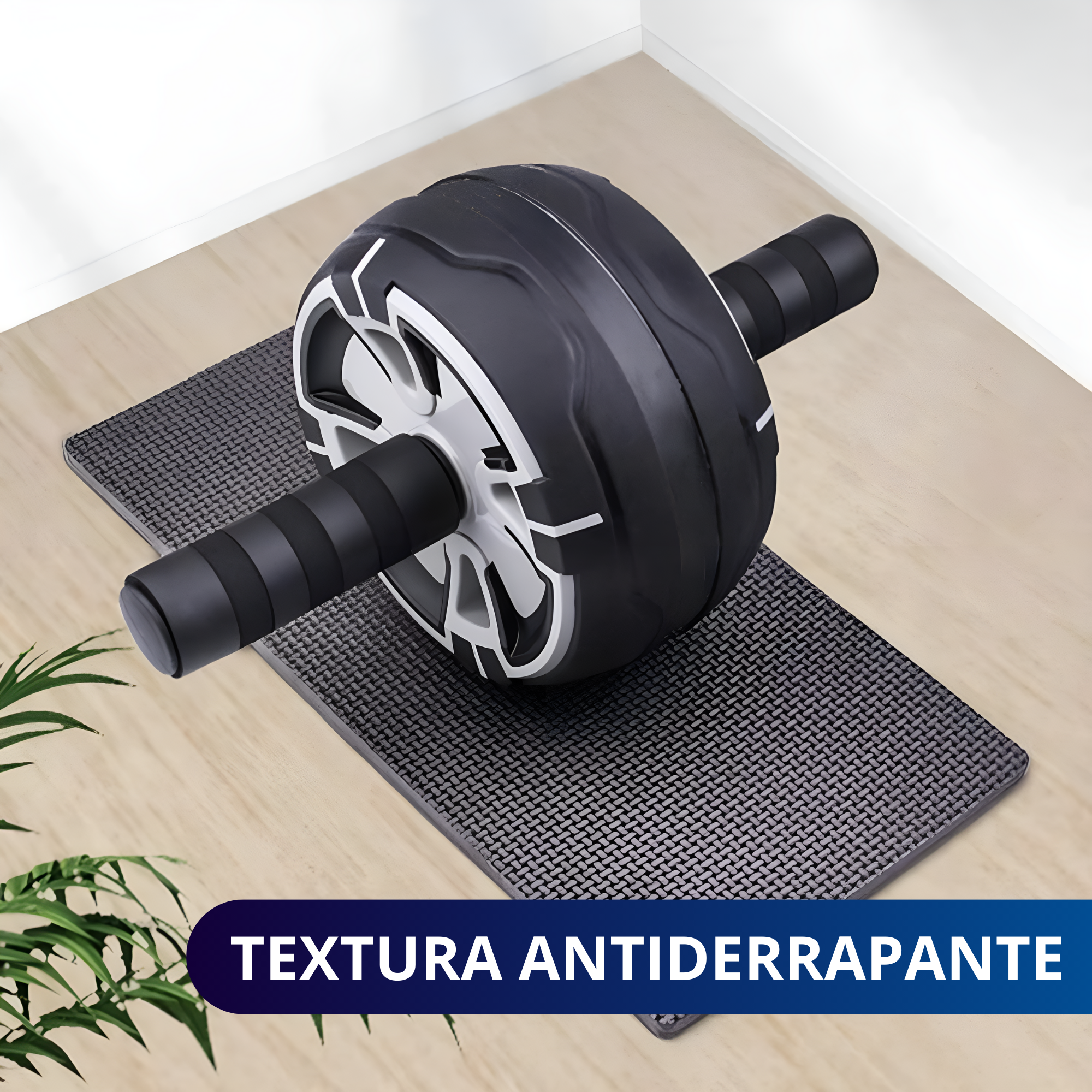 RUEDA ABDOMINAL AB ROLLER ECOMLAB RODILLO ABDOMINALES GYM.