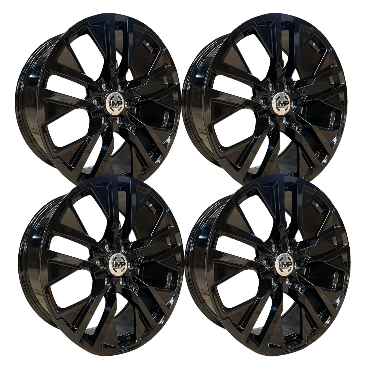 Rines Gloss Black 22 6x139.7 Chevrolet Silverado 1500,GMC Sierra 1500