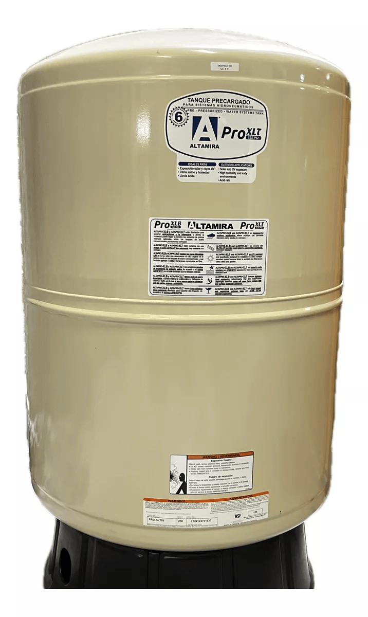 Tanque Precargado Para Sistemas Hidroneumáticos Altamira 86