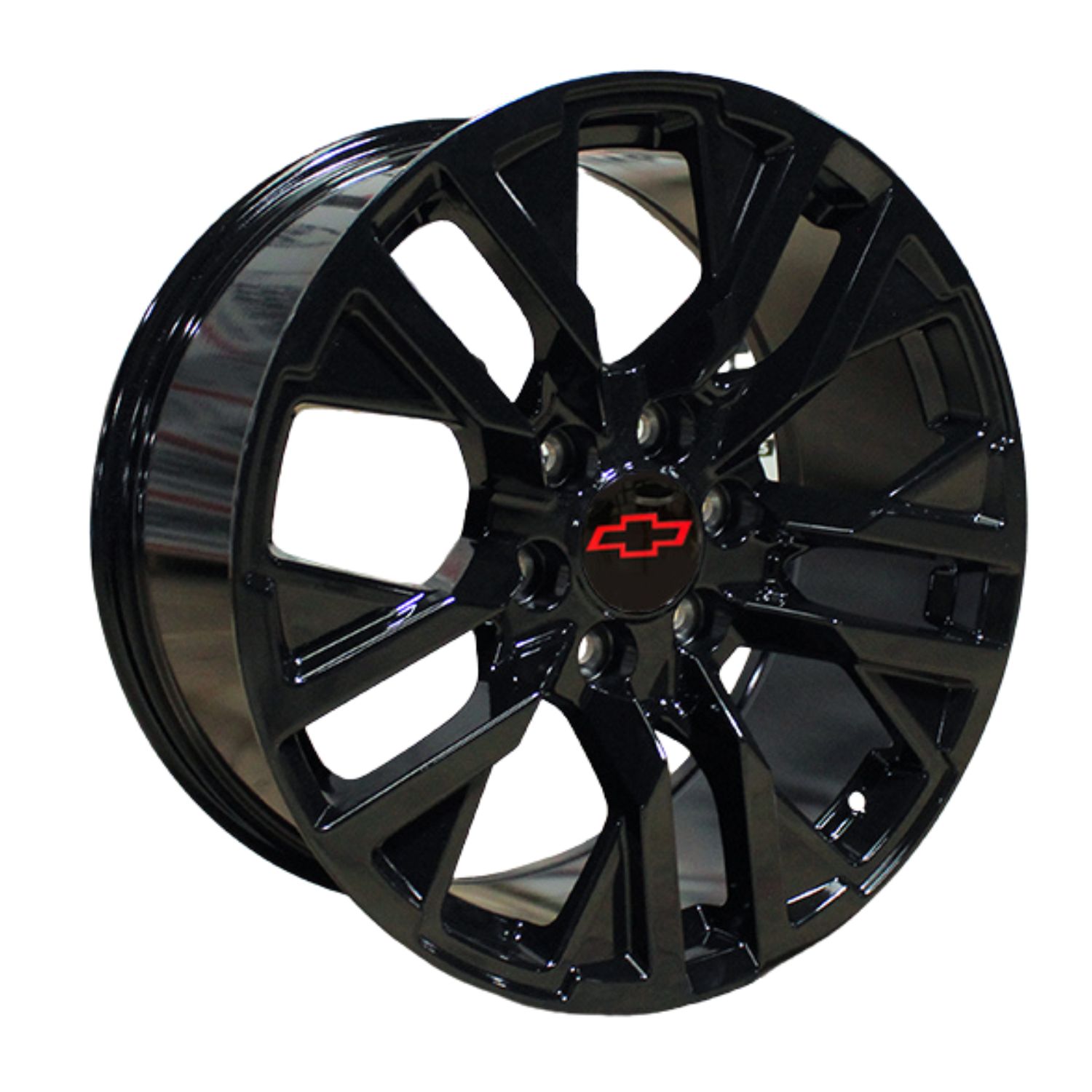 Rines Gloss Black 24 6x139.7 Chevrolet Silverado 1500,GMC Sierra 1500