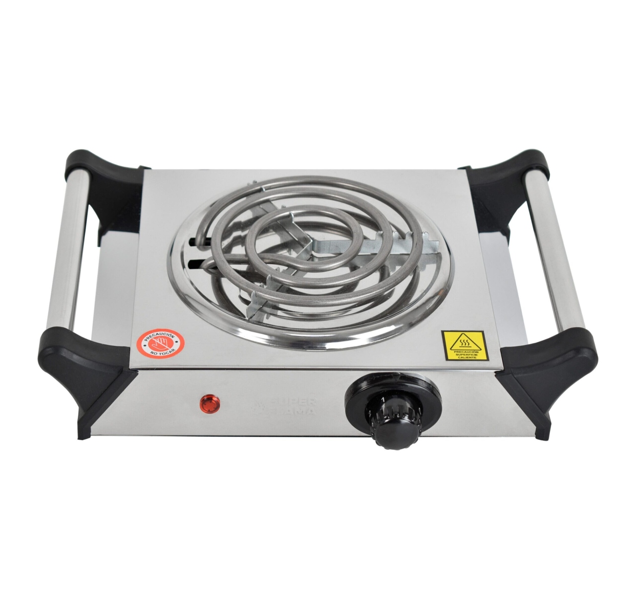 Parrilla Eléctrica Super Flama SILVER ONE 1 Resistencia ALBY2