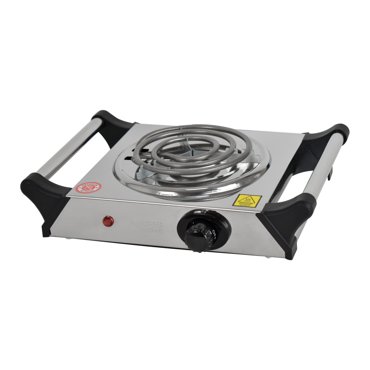 Parrilla Eléctrica Super Flama SILVER ONE 1 Resistencia ALBY2