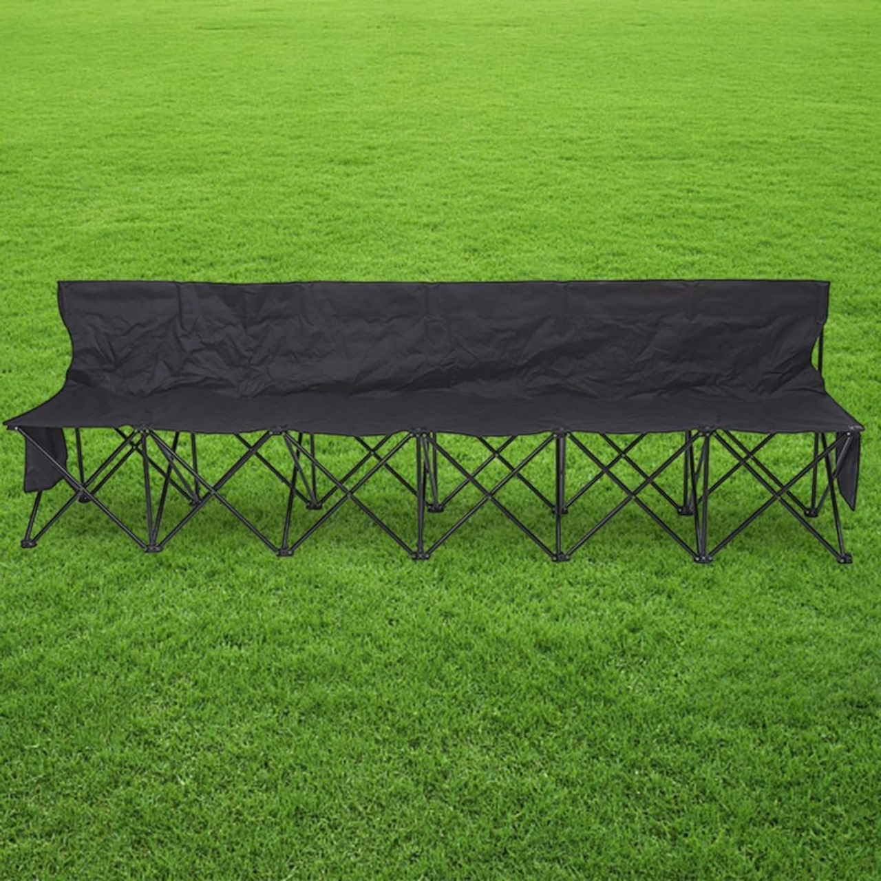 SILLA CAMPING PLEGABLE MULTIPLE PARA 6 PERSONAS RESISTENTE DE TELA OXFORD .