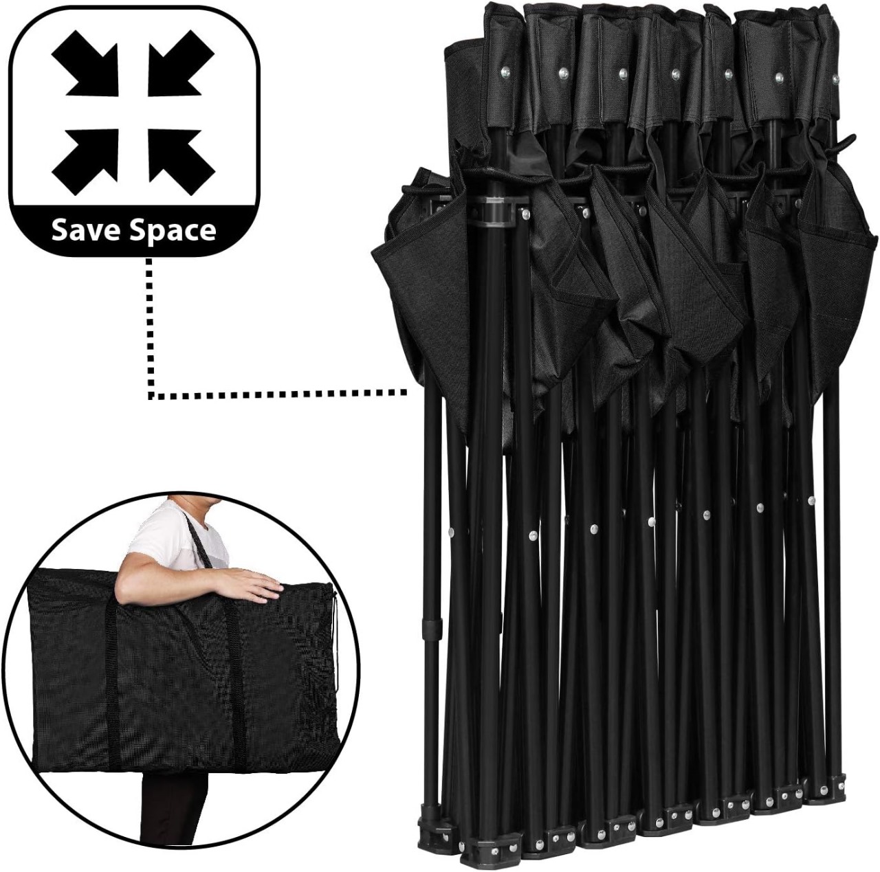 SILLA CAMPING PLEGABLE MULTIPLE PARA 6 PERSONAS RESISTENTE DE TELA OXFORD .