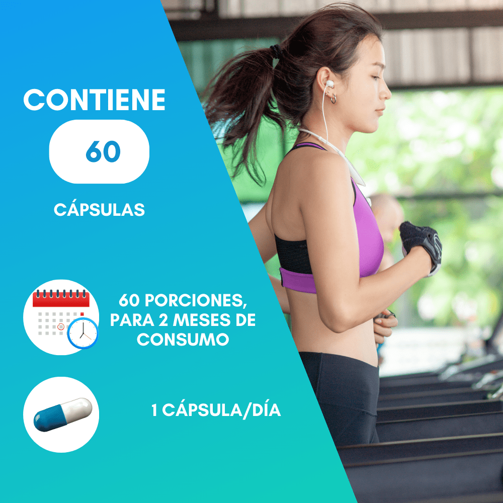 Nutrasien100 L carnitina cápsulas con jengibre y té verde. Termogénico. Pre entreno. Keto. Apto para hombres y mujeres. 60 cápsulas=60 días.