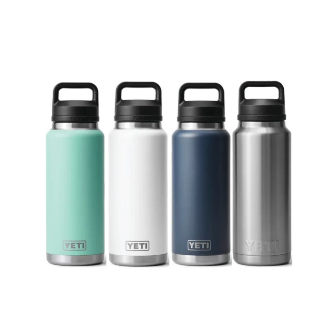 YETI Rambler Botella de 36 onzas, acero inoxidable