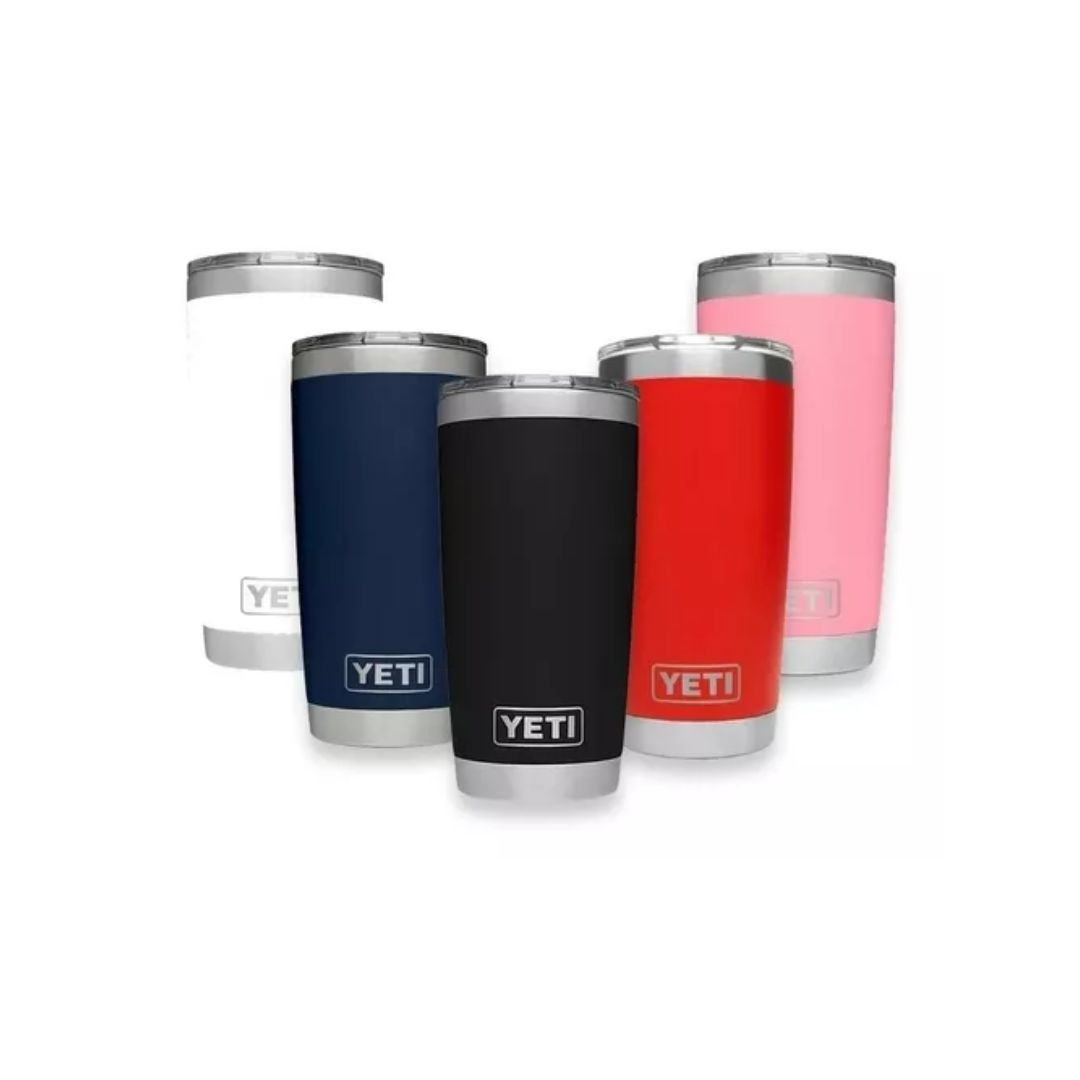 YETI Rambler - Vaso de 20 onzas, acero inoxidable