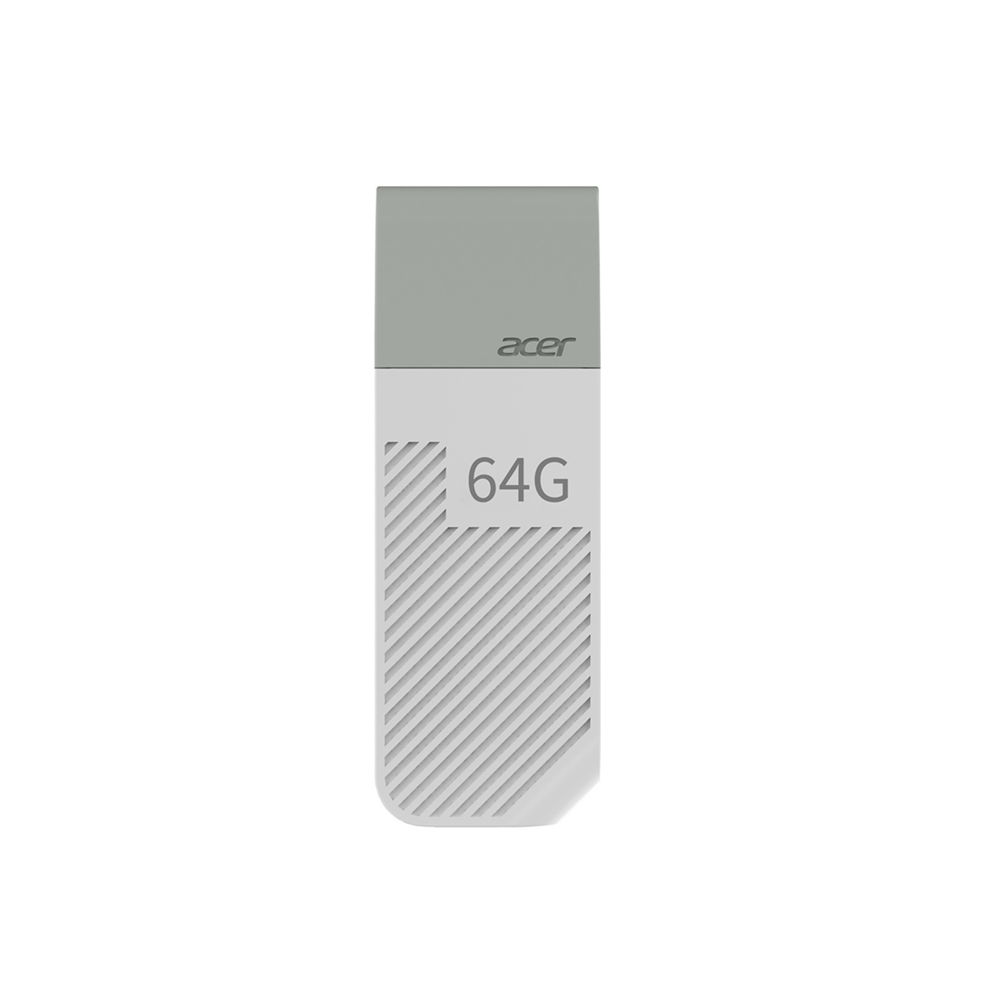 Memoria USB 3.2 de 64 GB, Acer UP300, Blanco.