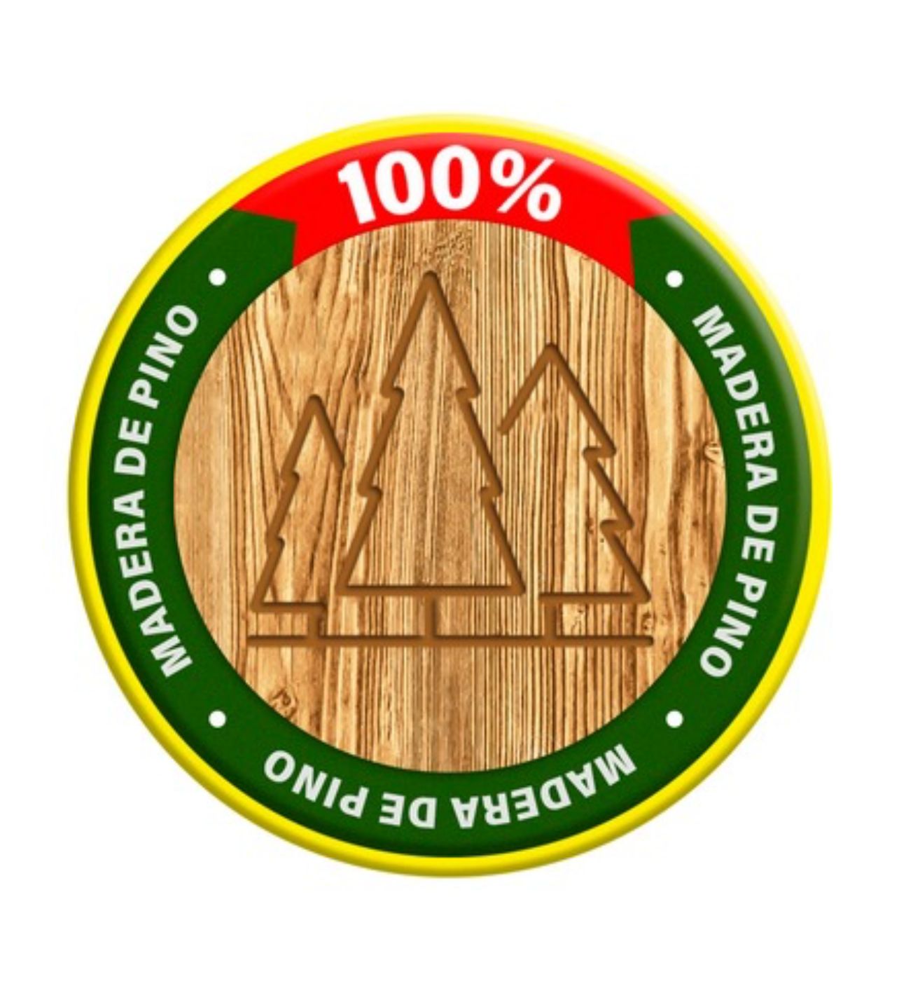 Librero de Madera Moderno 8 niveles acabado en Nogal y Parota