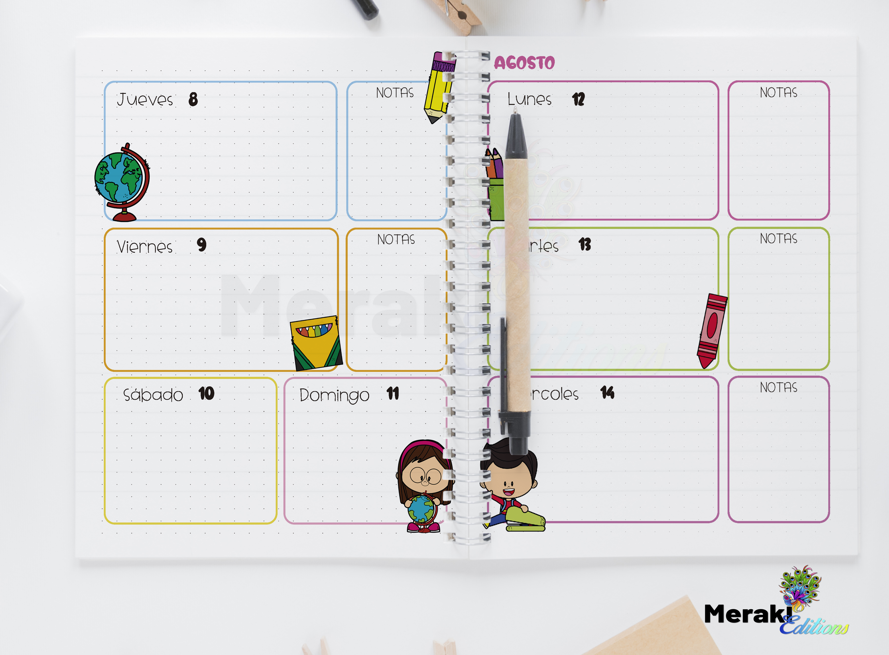 Agenda Docente 24-25 Escolar Personalizada Mod. Aprende 01