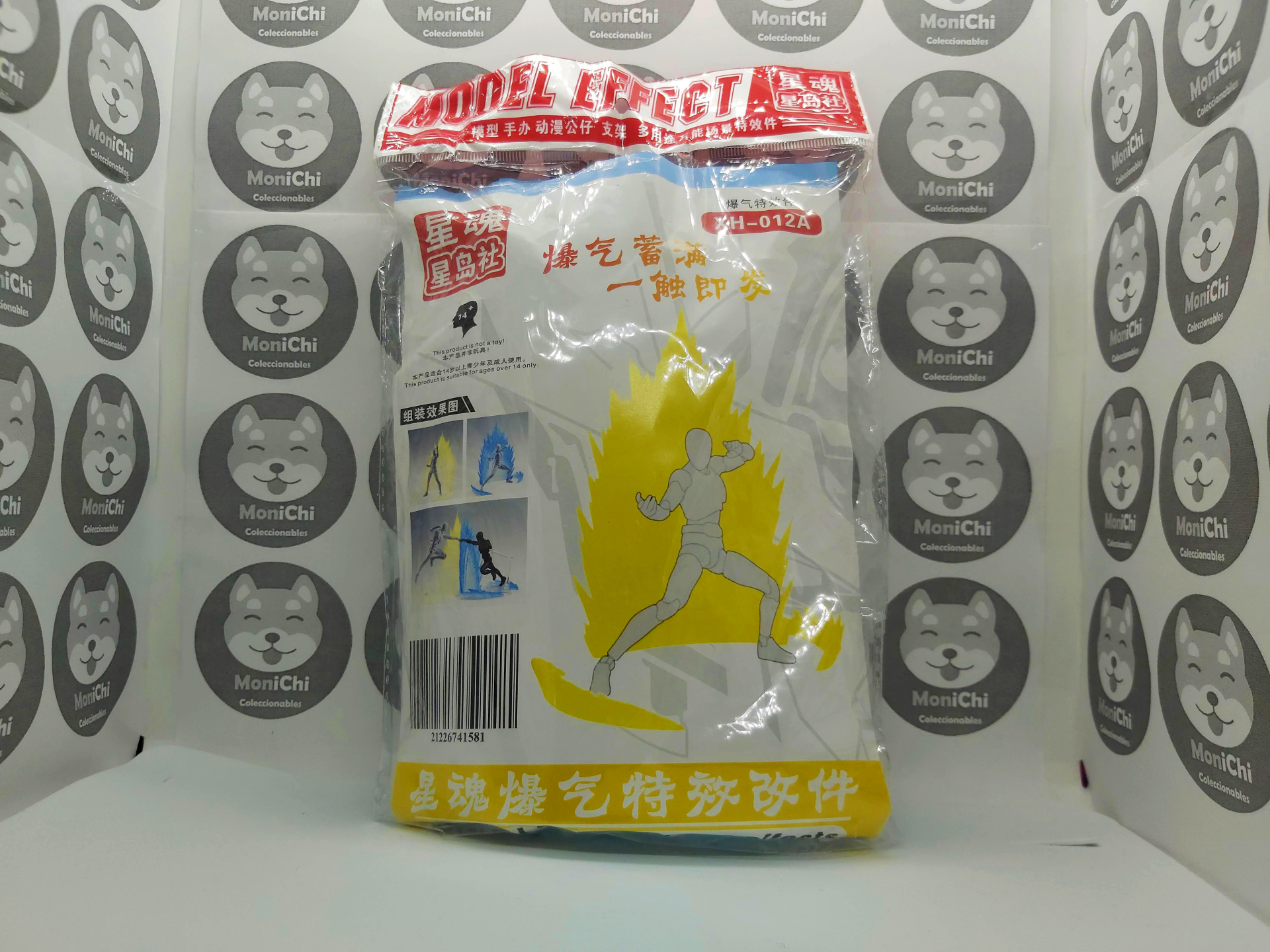 Tamashii Effect Efecto Poder Aura Energía Ki Azul Figuarts